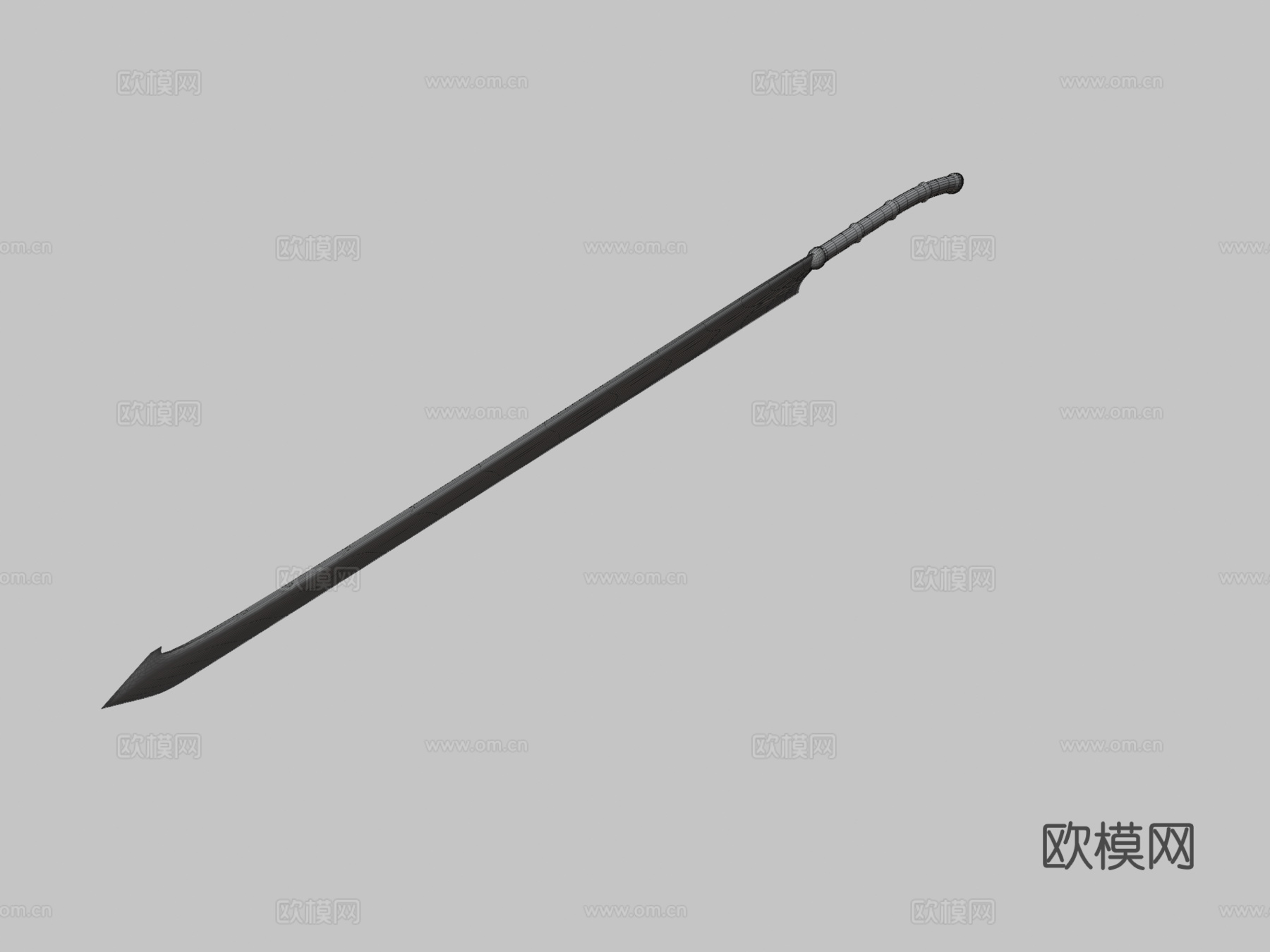 龙刃3d模型下载（渲染图3）