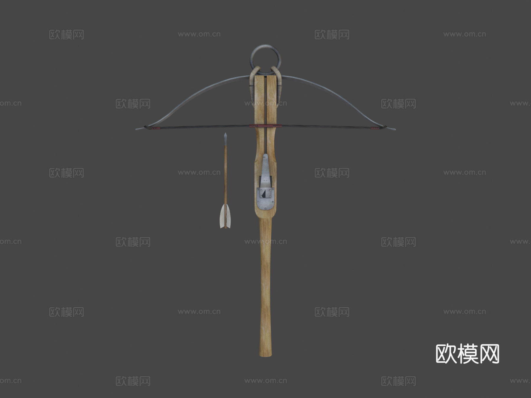 弩CG模型3d模型下载（渲染图7）