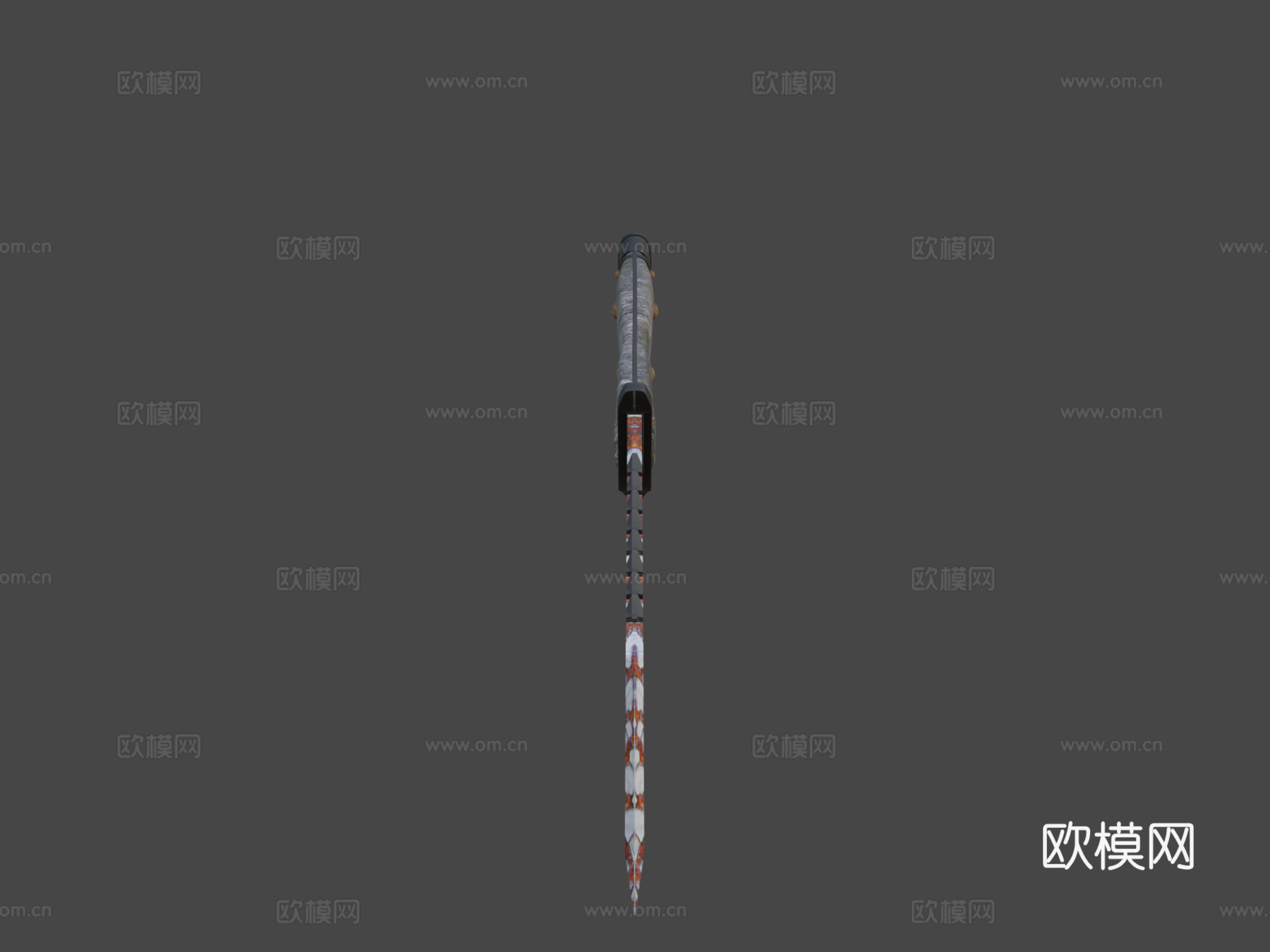鲍伊锈蚀3d模型下载（渲染图7）