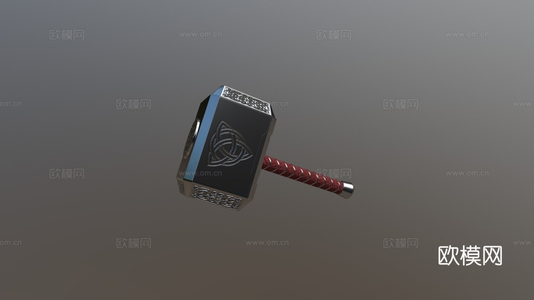 雷神之锤3d模型下载（渲染图1）