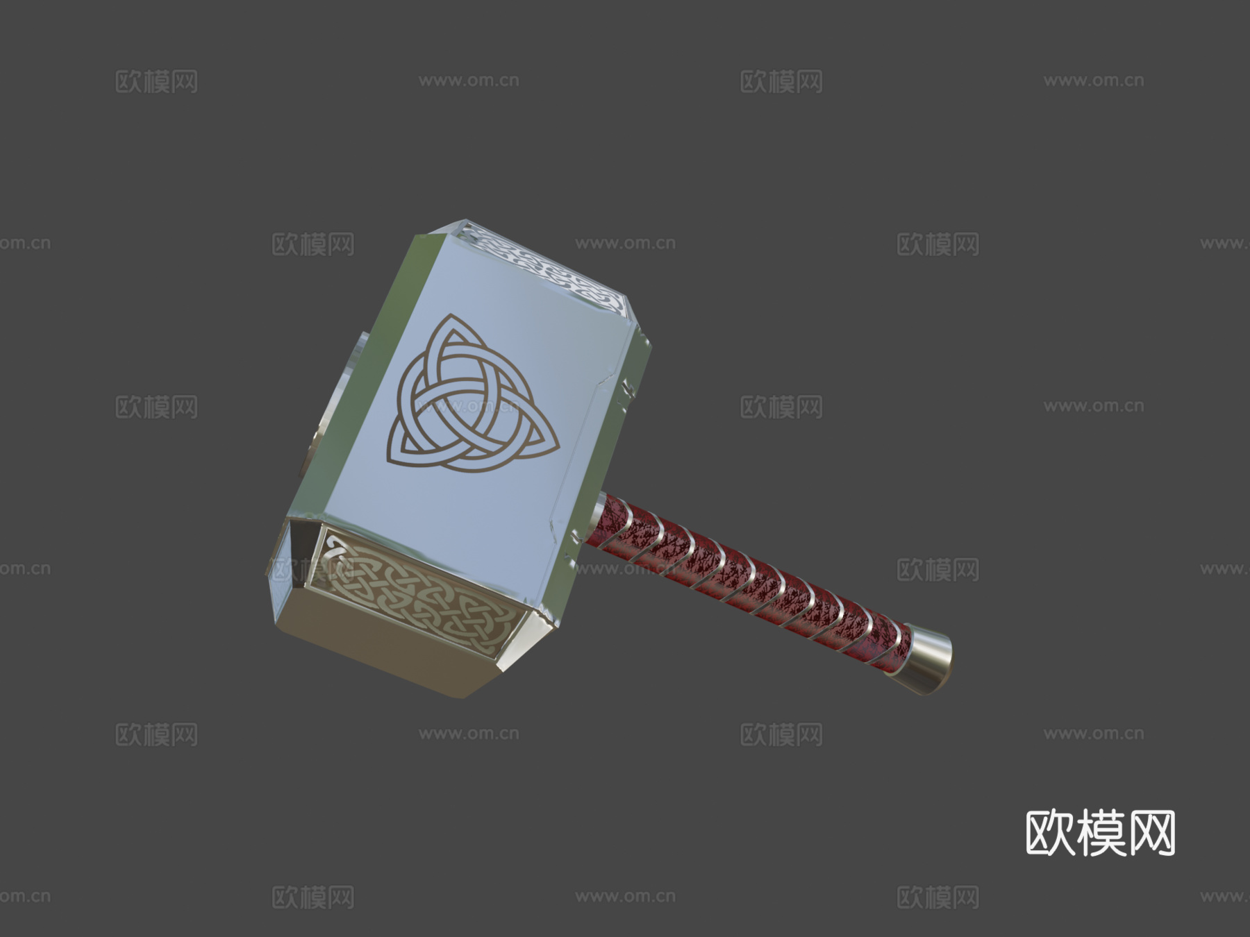 雷神之锤3d模型下载（渲染图5）