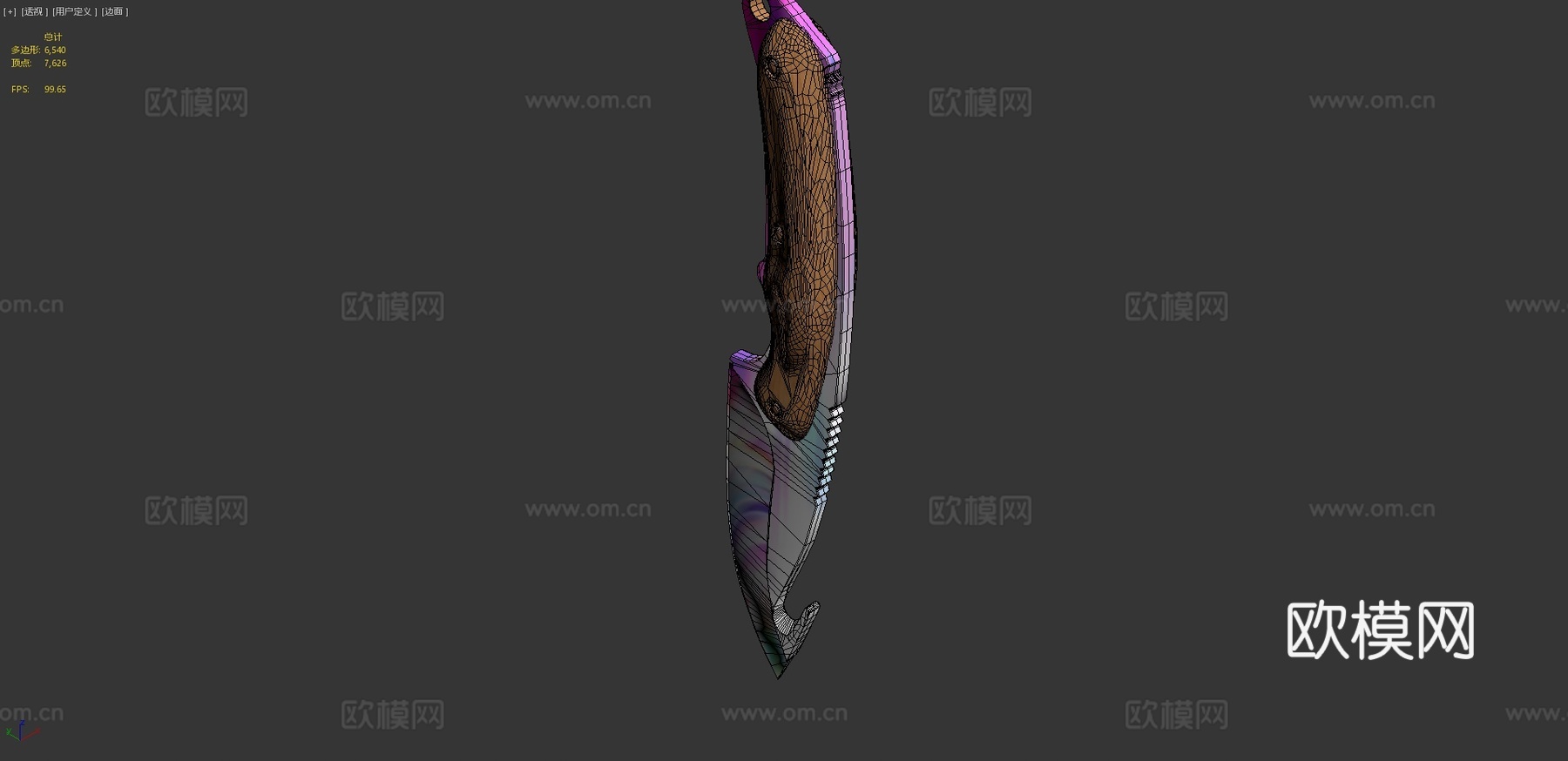 肠刀棒棒糖3d模型下载（渲染图4）