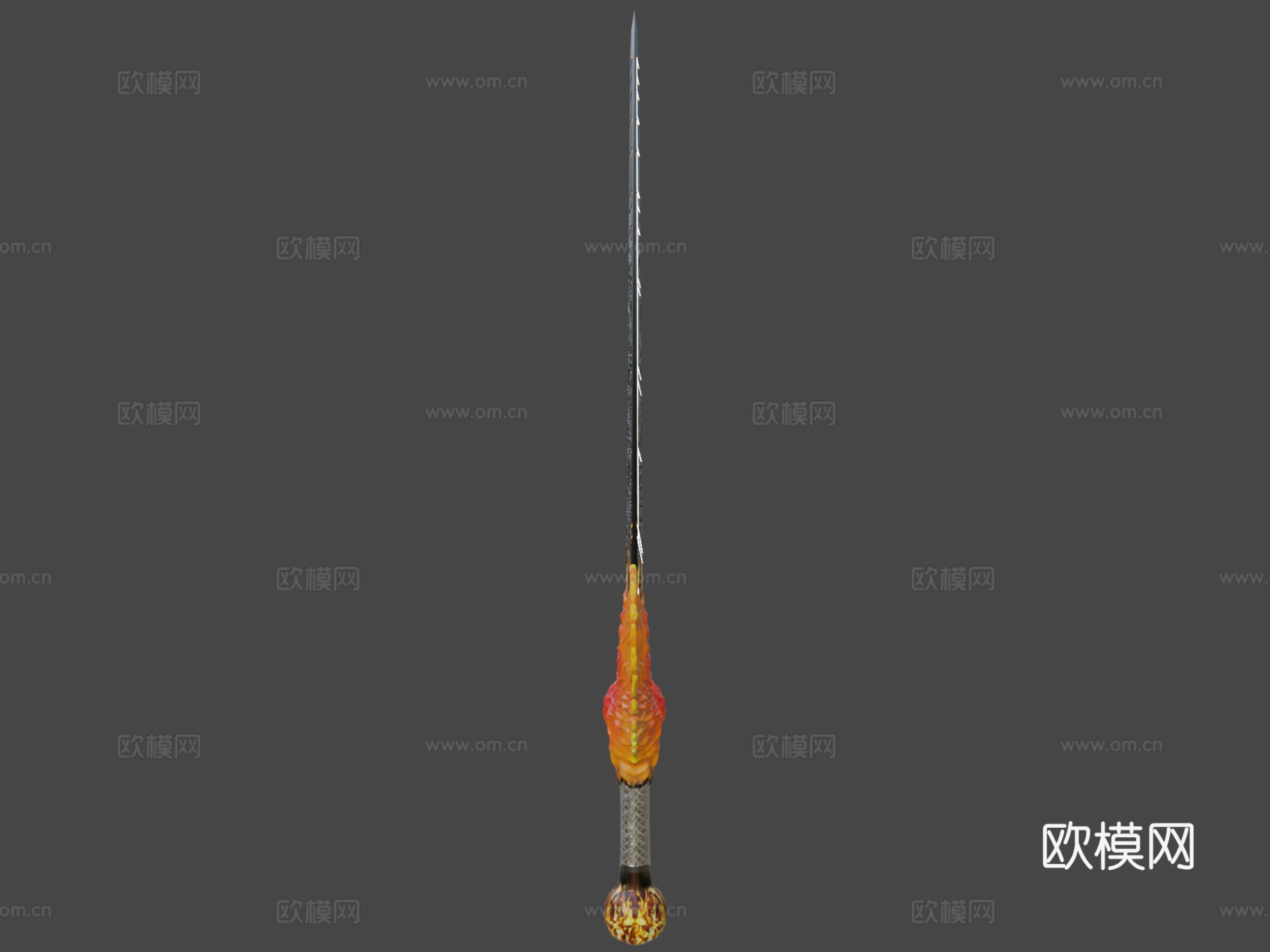 黑暗凤凰剑3d模型下载（渲染图8）