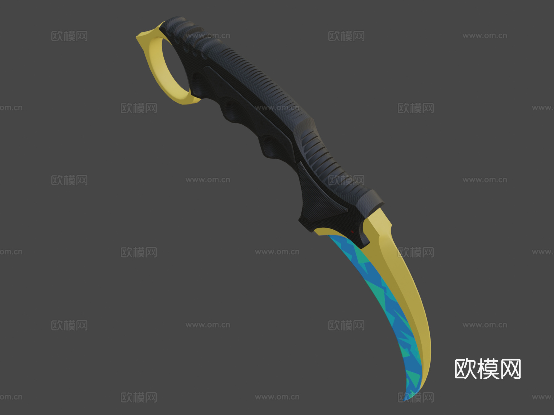 爪刀专业版摇滚之星22213d模型下载（渲染图6）