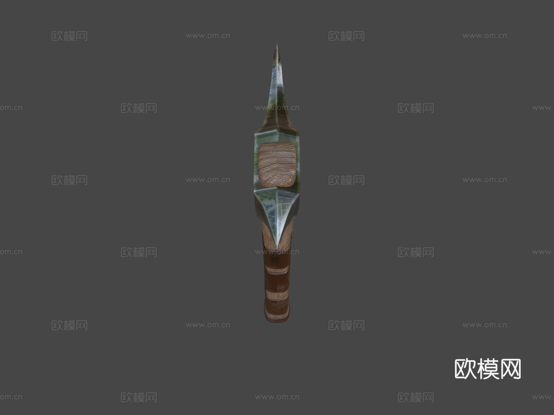 投斧3d模型下载（渲染图5）