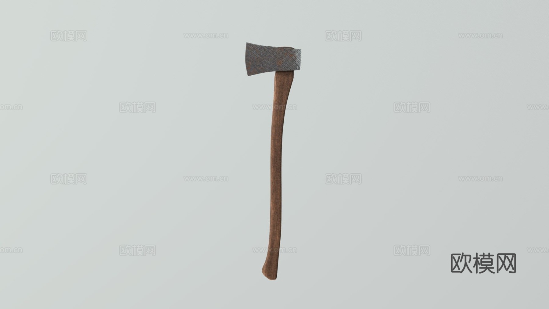 斧头3d模型下载（渲染图1）
