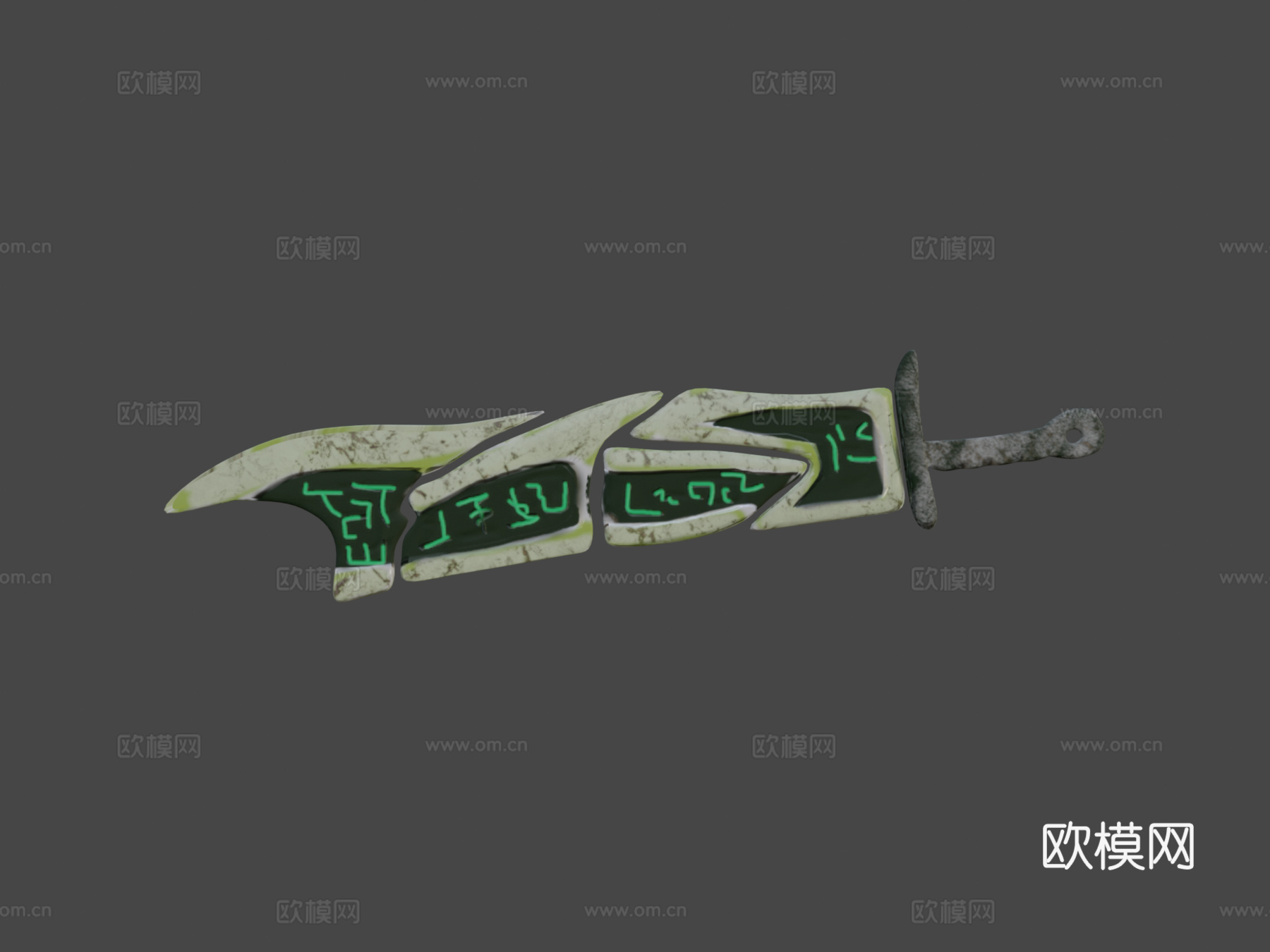 裂刃剑3d模型下载（渲染图8）