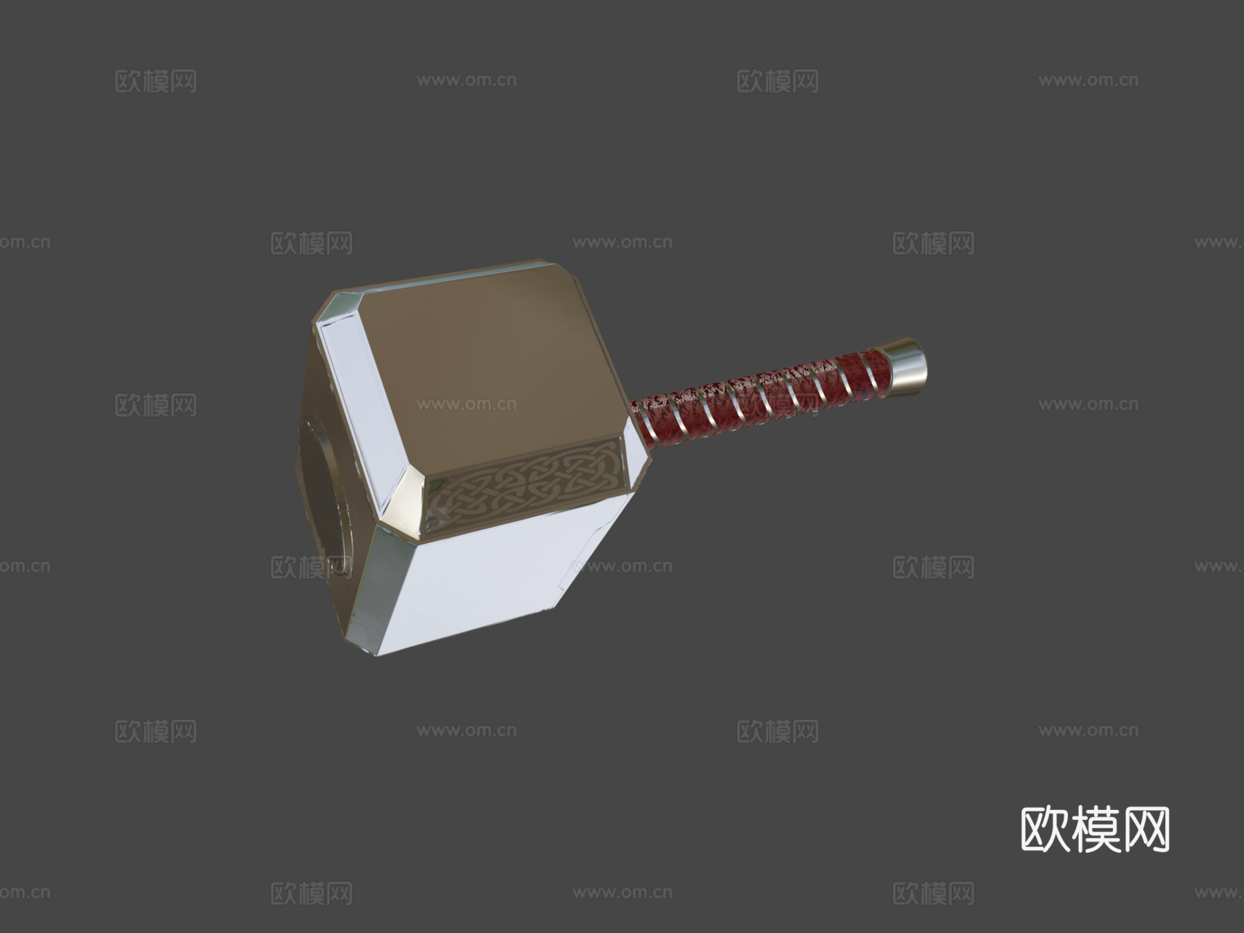 雷神之锤3d模型下载（渲染图6）