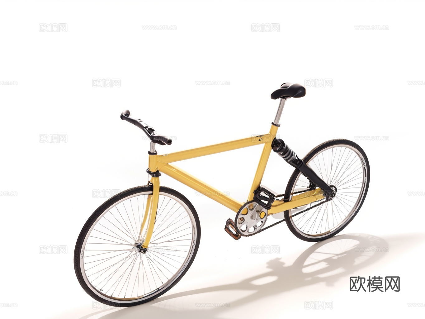 自行车su模型