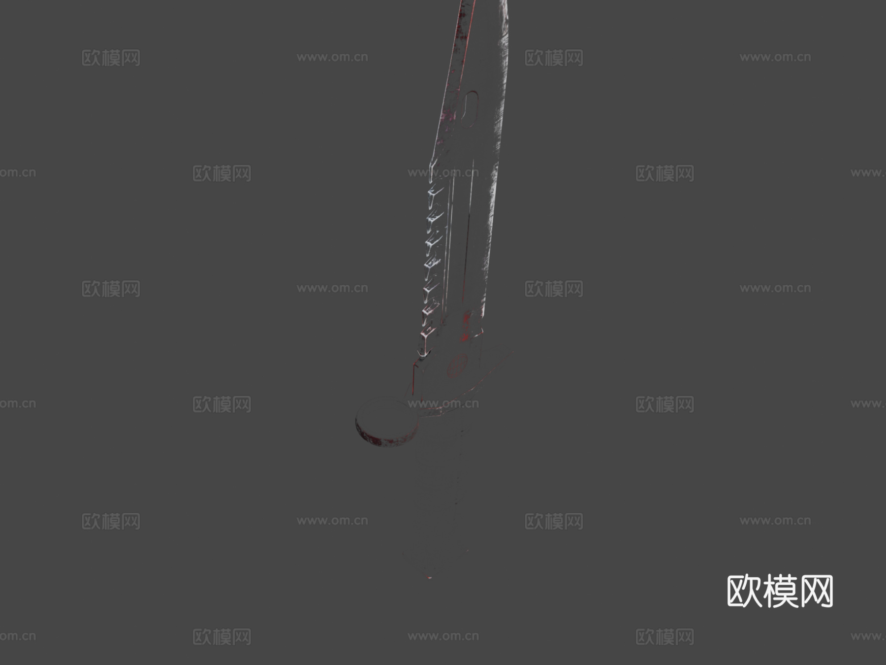 M9刺刀分裂3d模型3d模型下载（渲染图8）