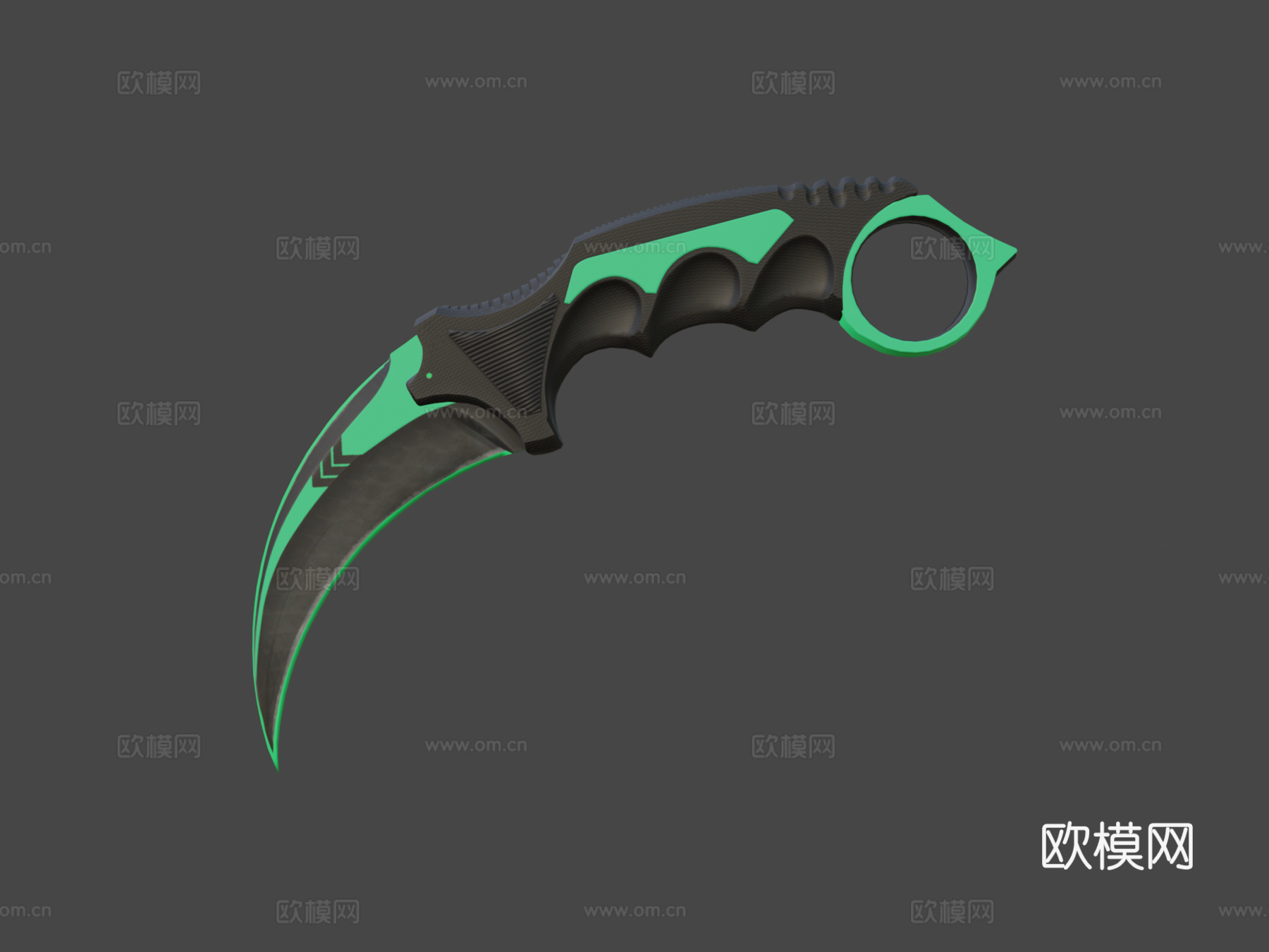 爪刀箭矢3d模型下载（渲染图7）