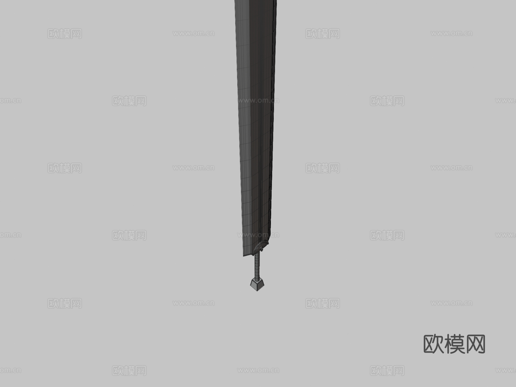 屠龙者狂战士3d模型下载（渲染图3）