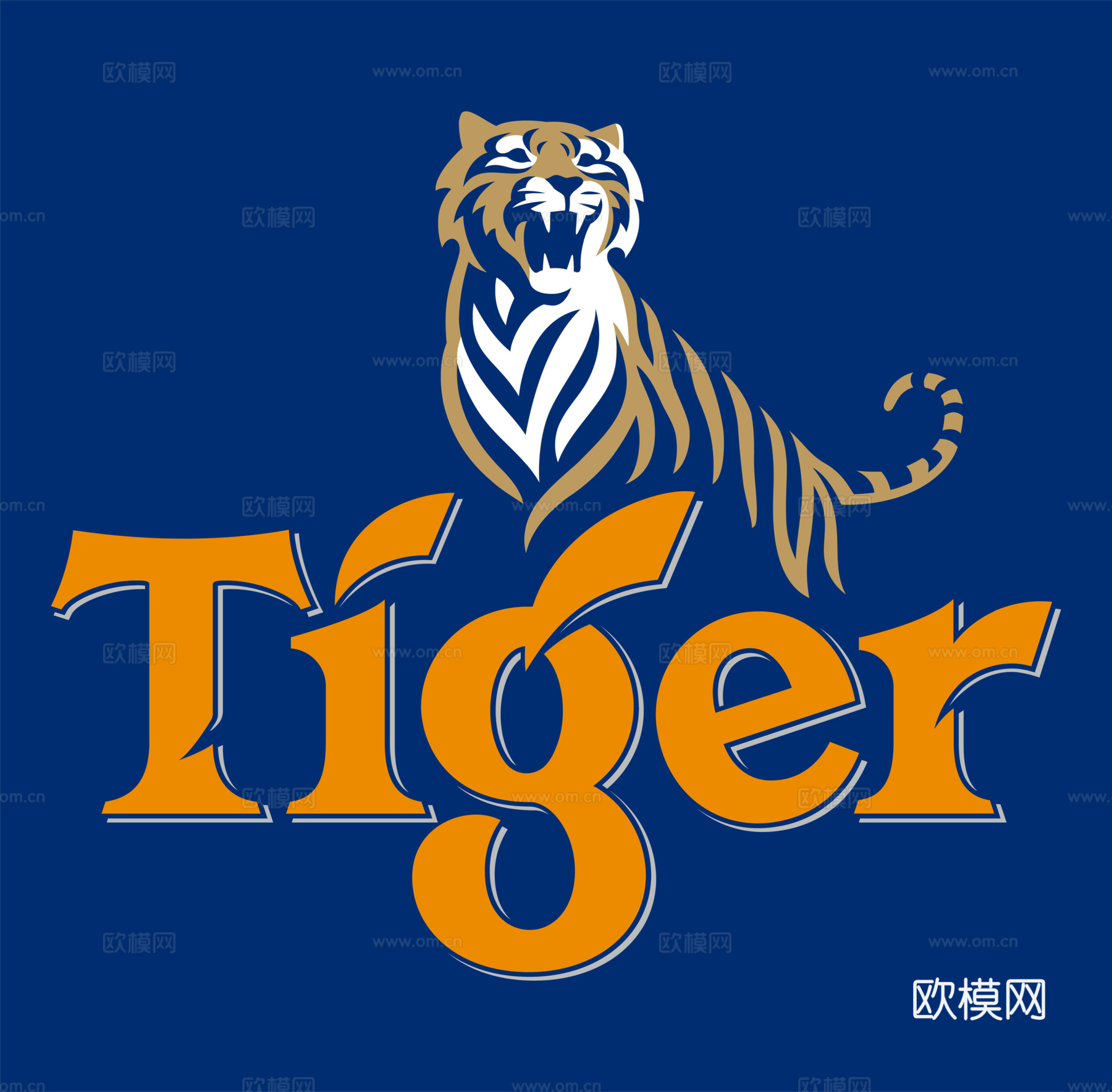 虎牌啤酒3，啤酒品牌logo