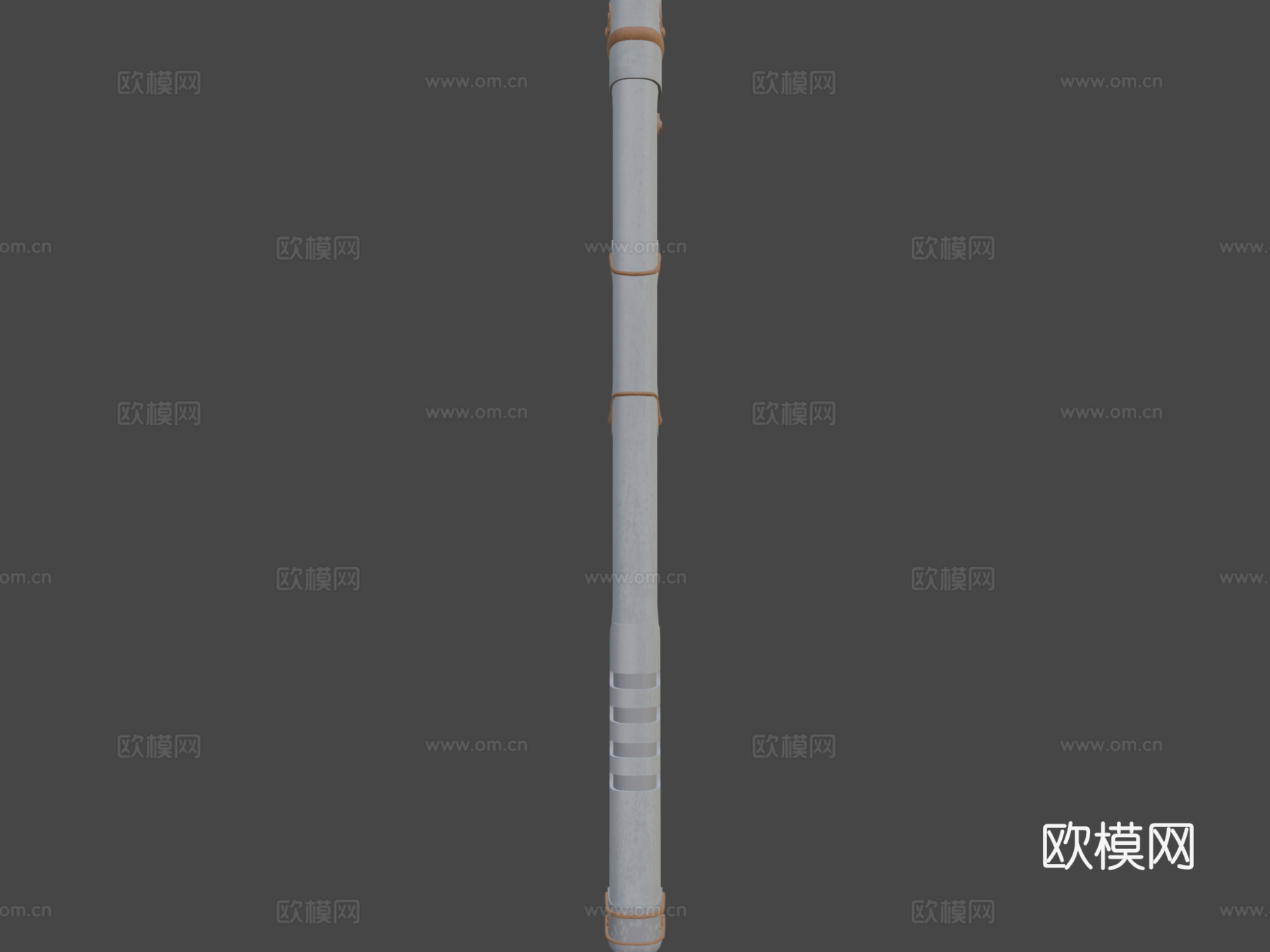 弯曲军刀柄3d模型下载（渲染图8）