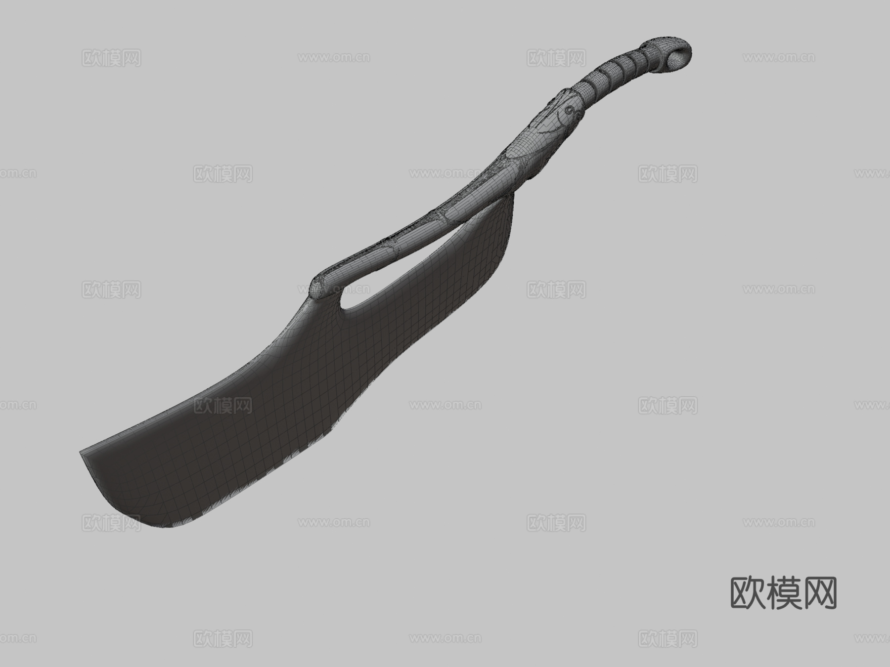 切肉刀3d模型下载（渲染图3）