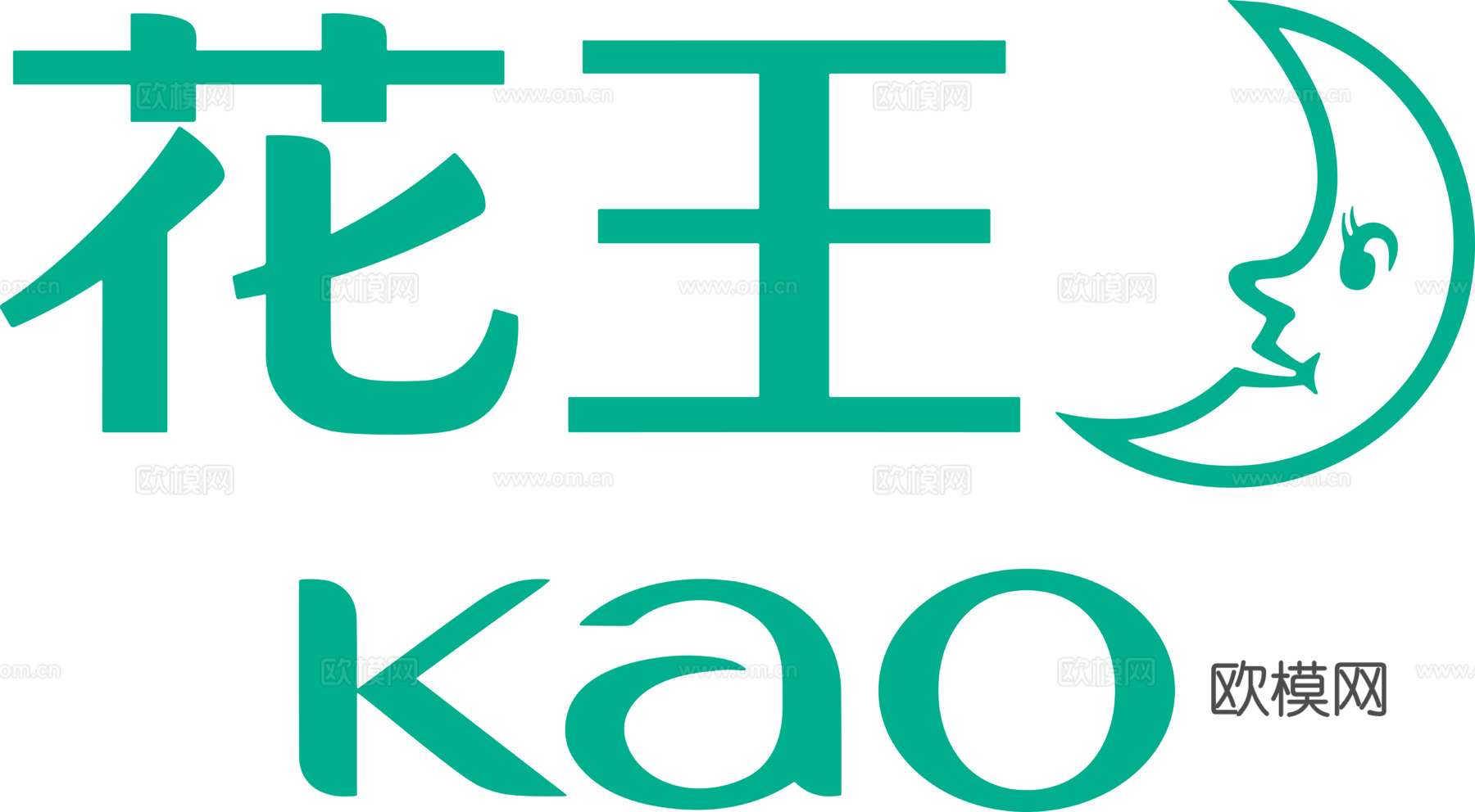 花王，清洁护肤logo