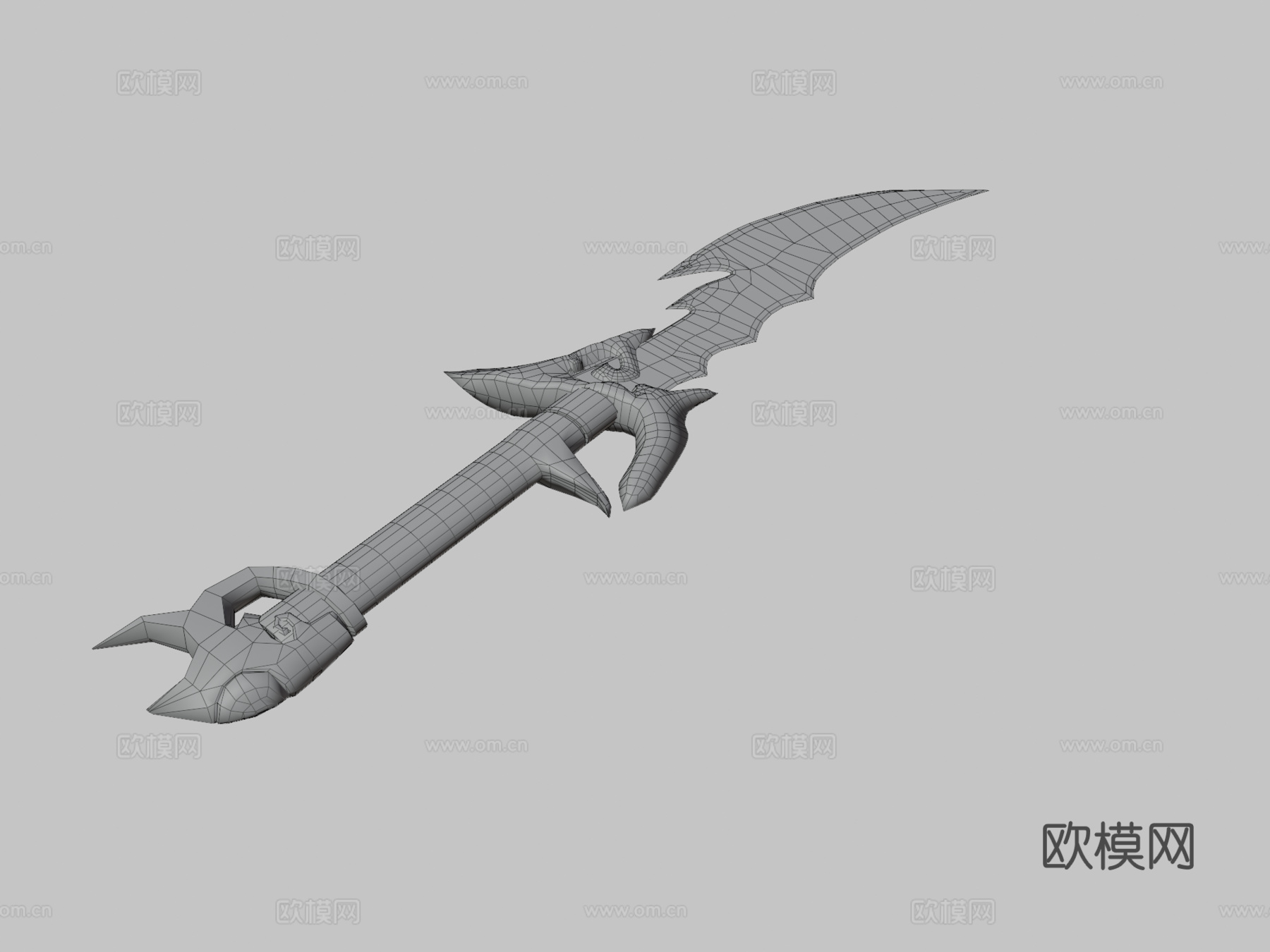 弯刃3d模型下载（渲染图3）