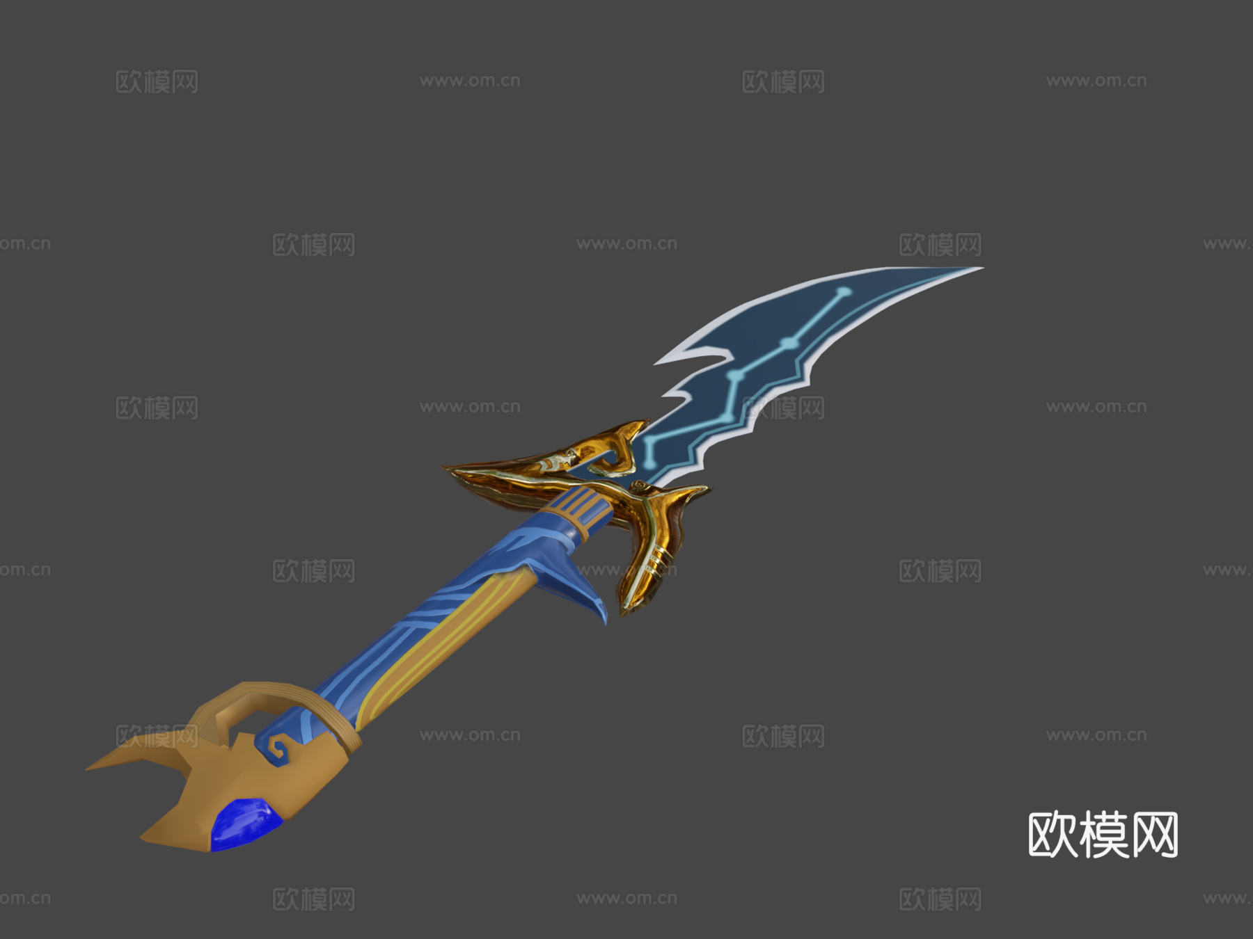 弯刃3d模型下载（渲染图7）
