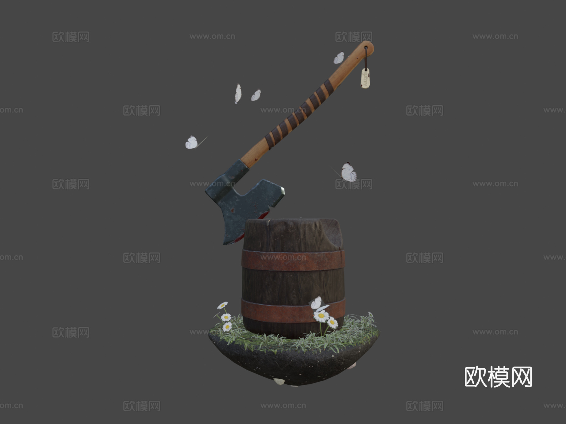 刽子手之斧3d模型3d模型下载（渲染图6）