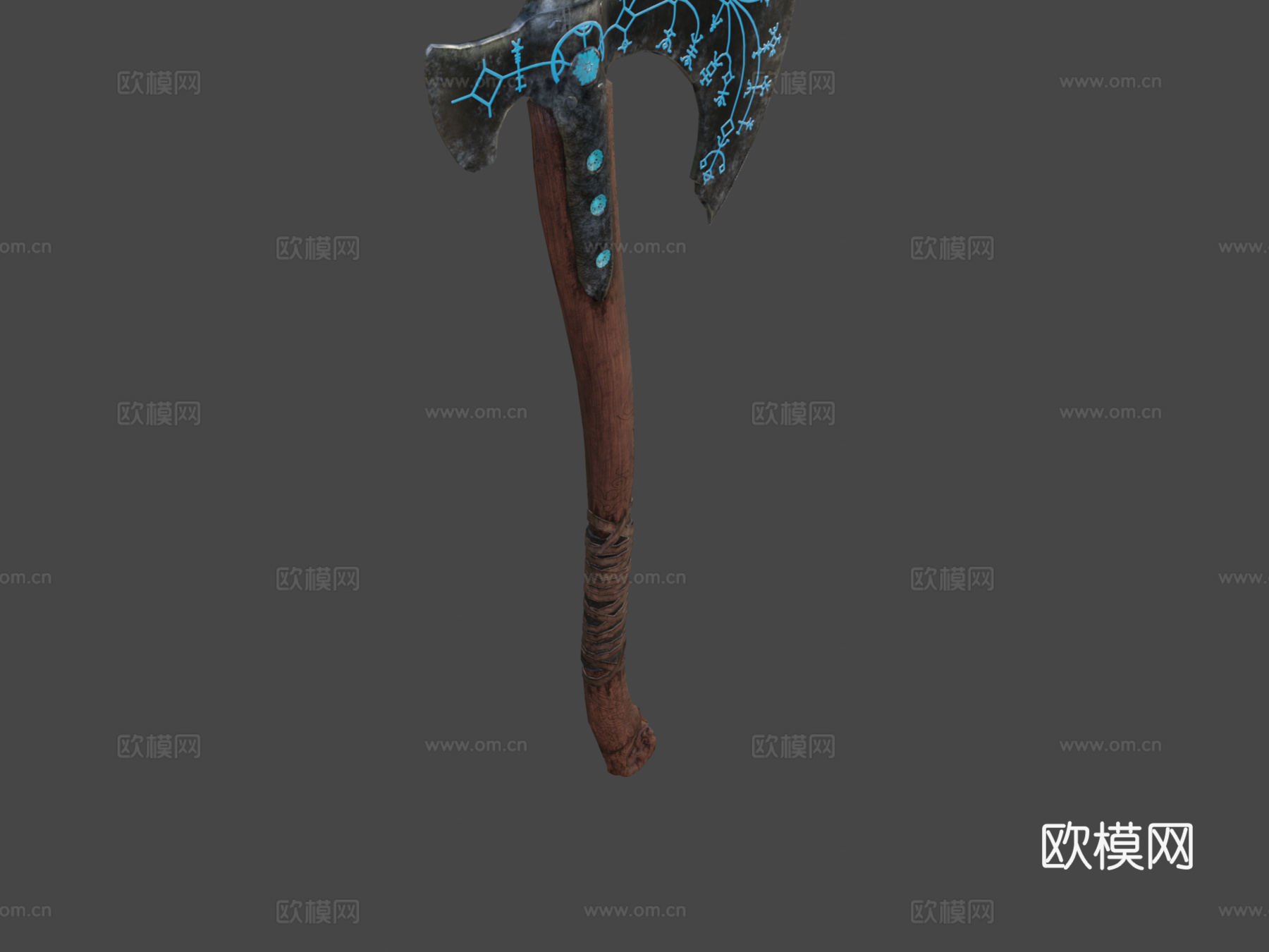 利维坦之斧战神3d模型下载（渲染图6）