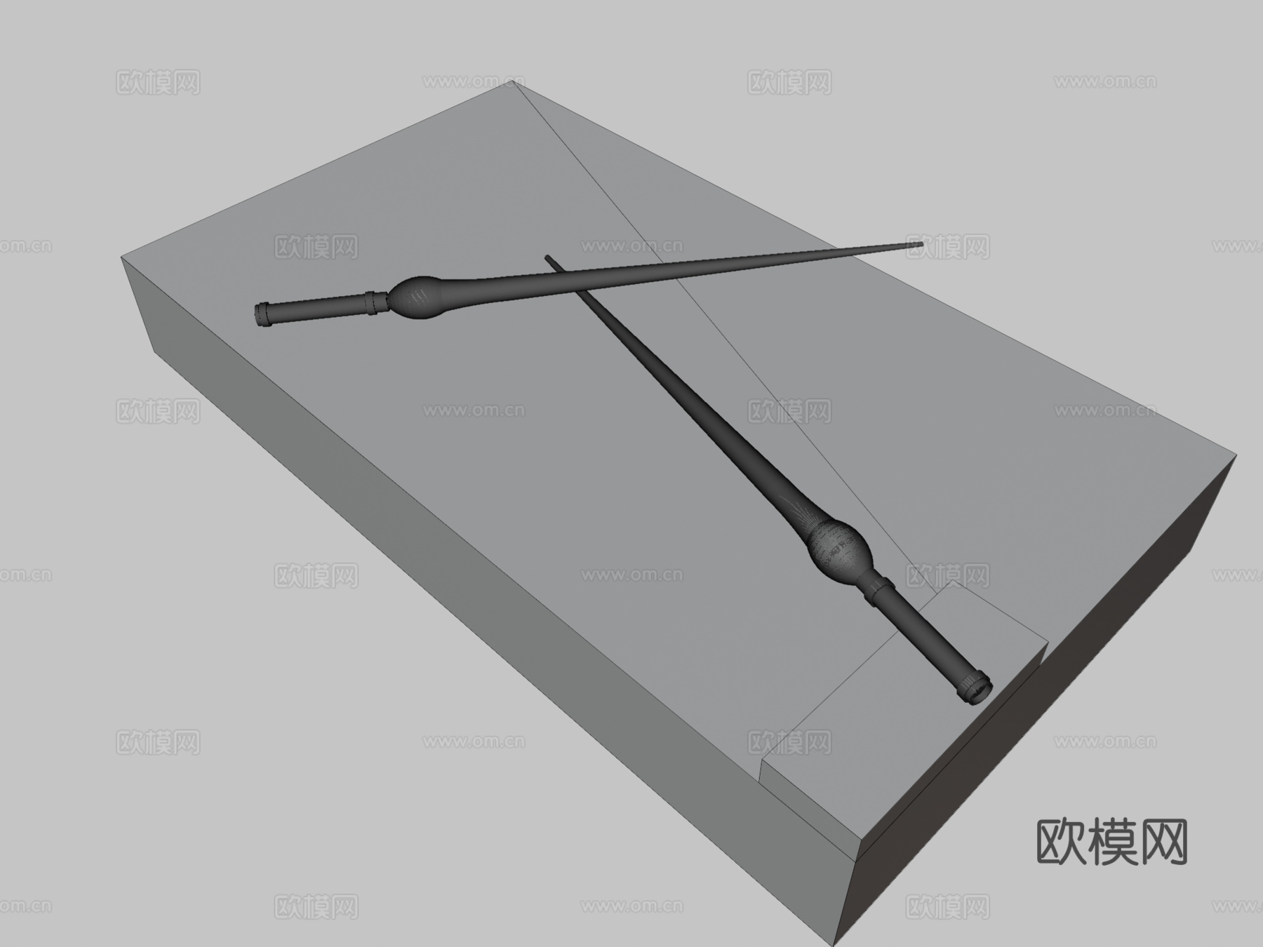 光剑3d模型下载（渲染图3）