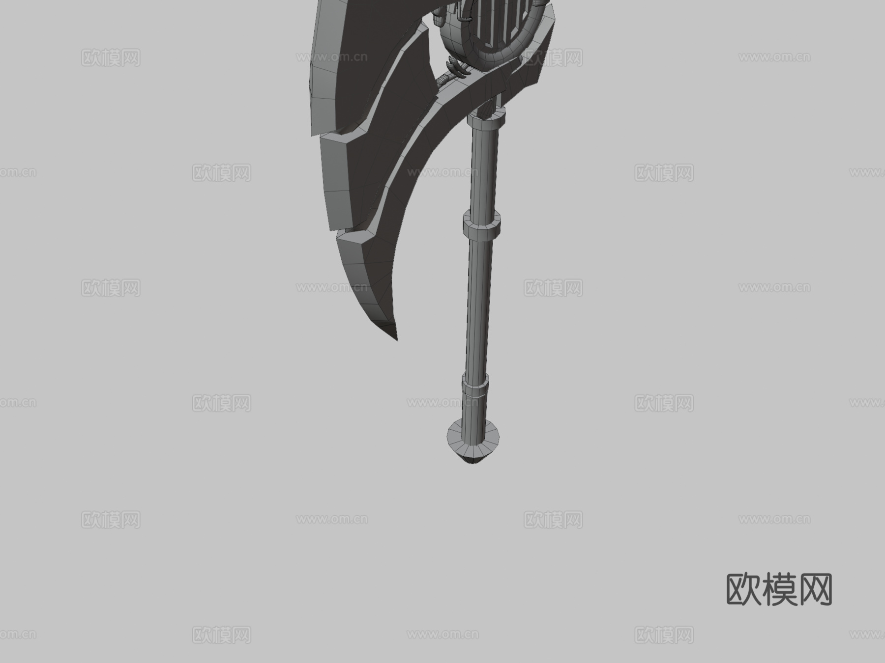 战斧3d模型下载（渲染图3）