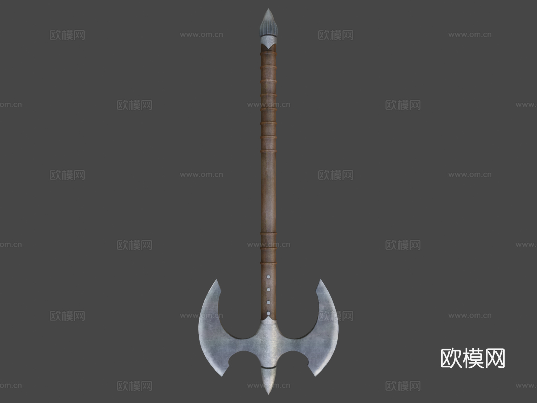 战士斧3d模型下载（渲染图8）
