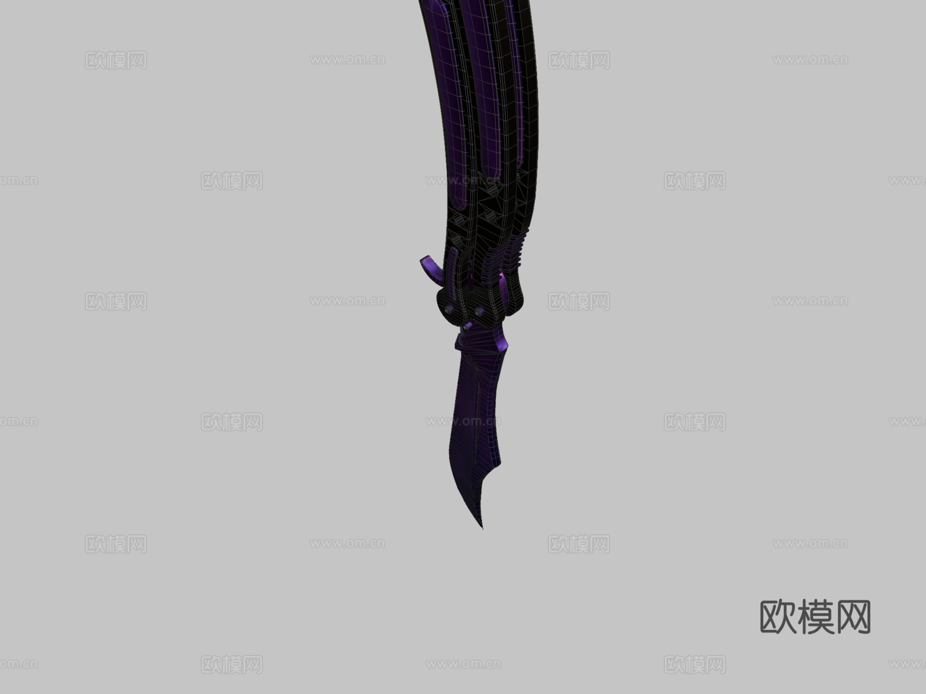 蝴蝶甜蜜3d模型下载（渲染图2）