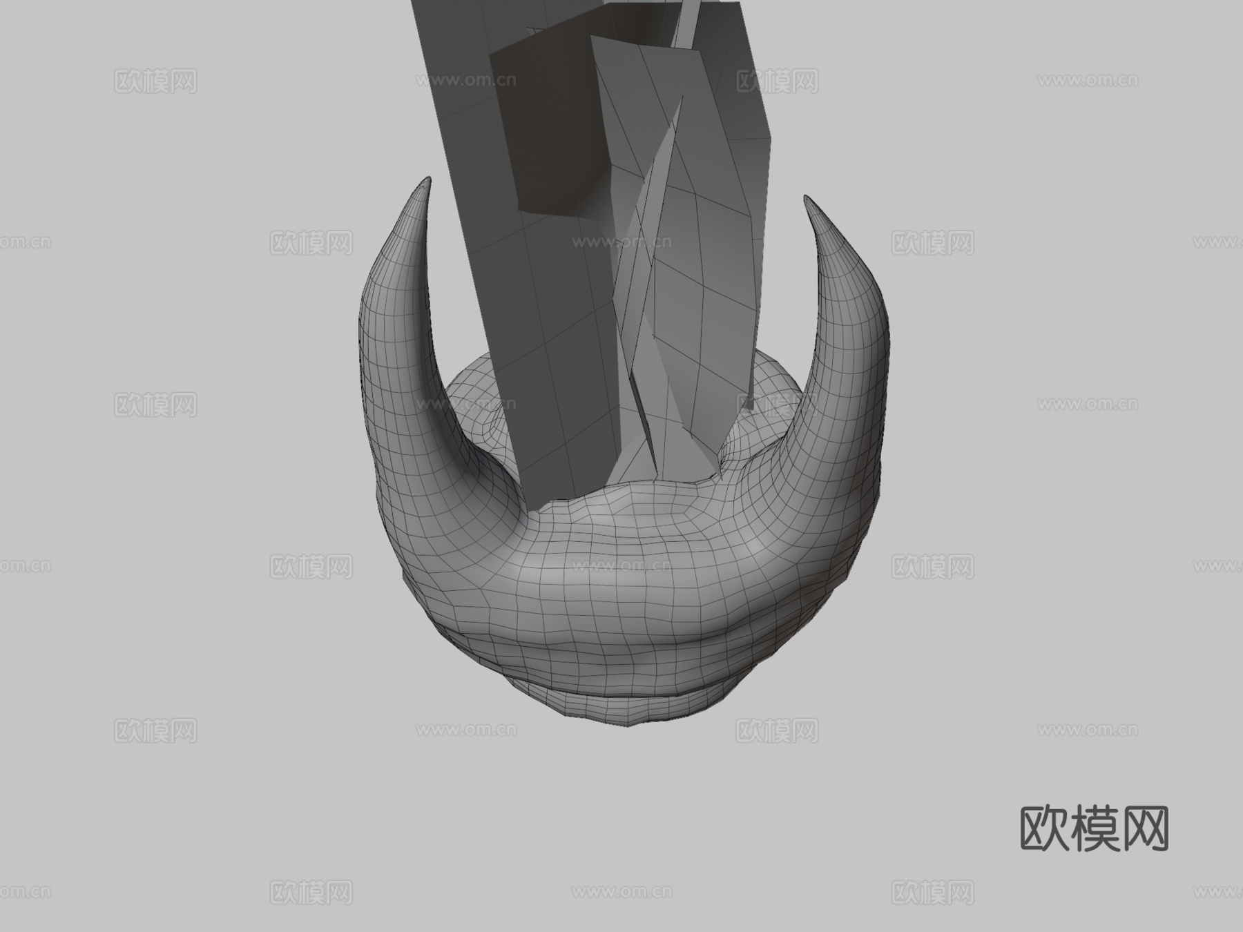 剑塔3d模型下载（渲染图3）