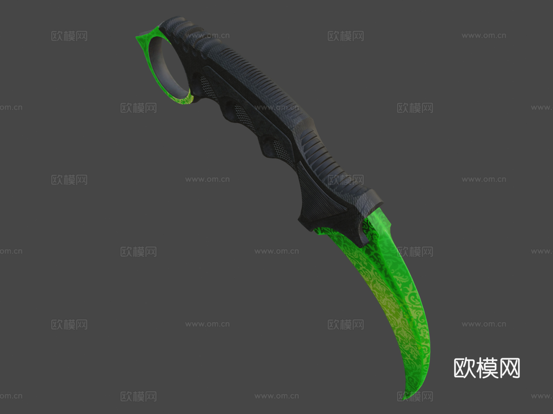 爪刀荒野呼唤3d模型下载（渲染图8）