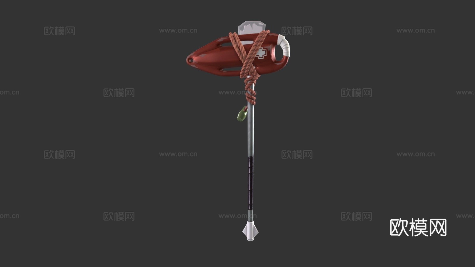 救援桨采集工具3d模型下载（渲染图1）