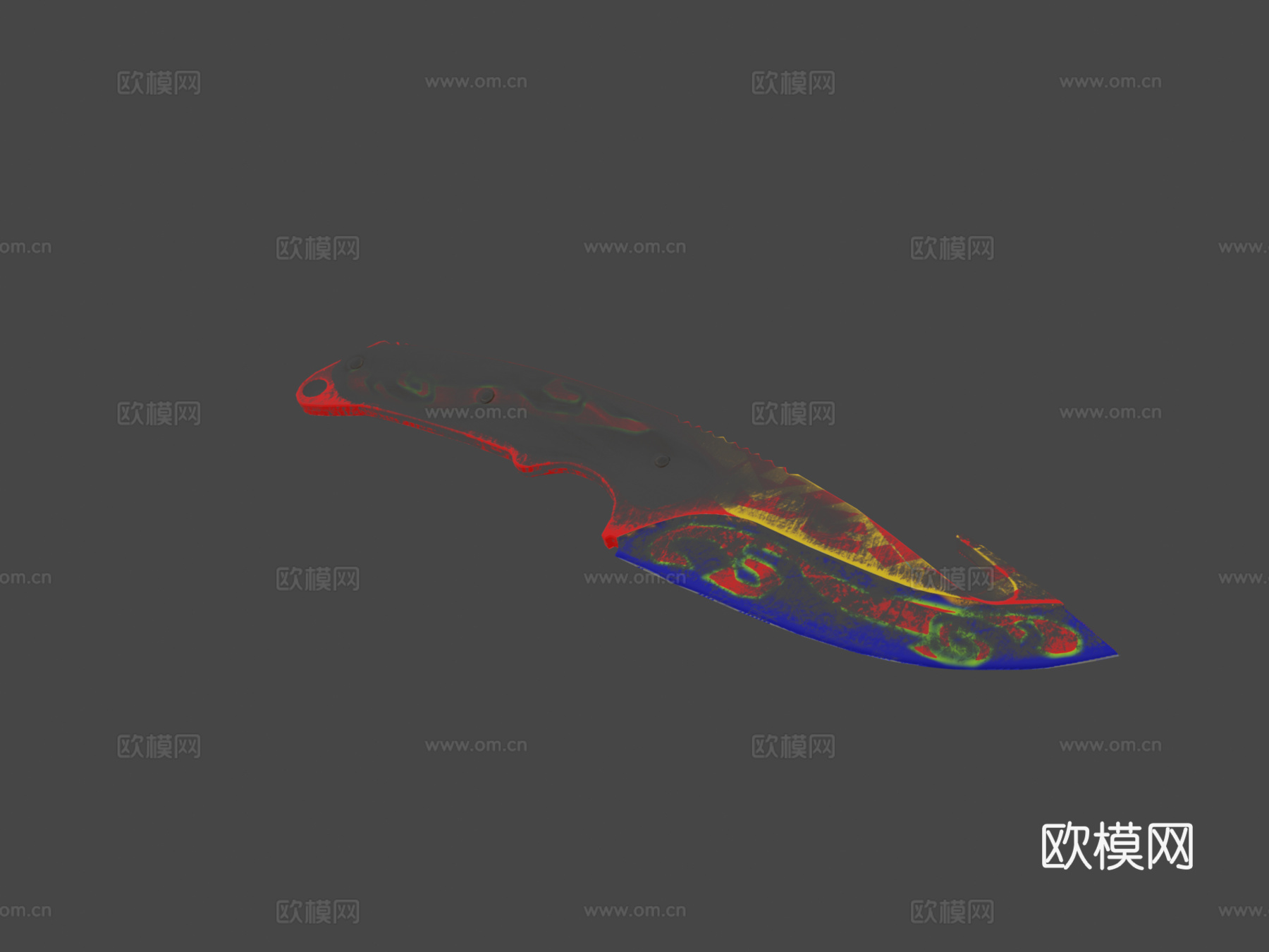 肠刀普尔维斯尘埃3d模型下载（渲染图8）