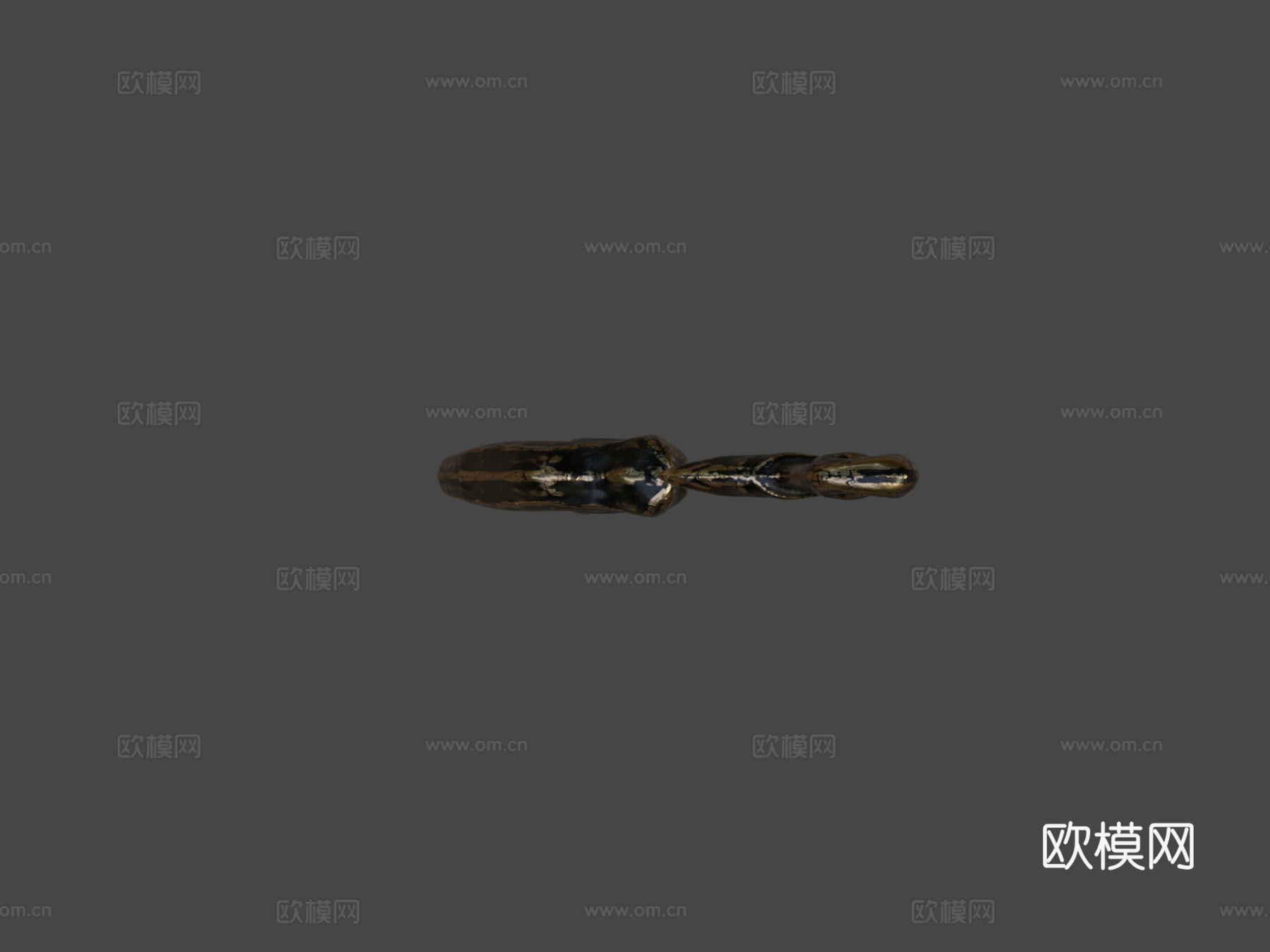 古弓3d模型下载（渲染图8）