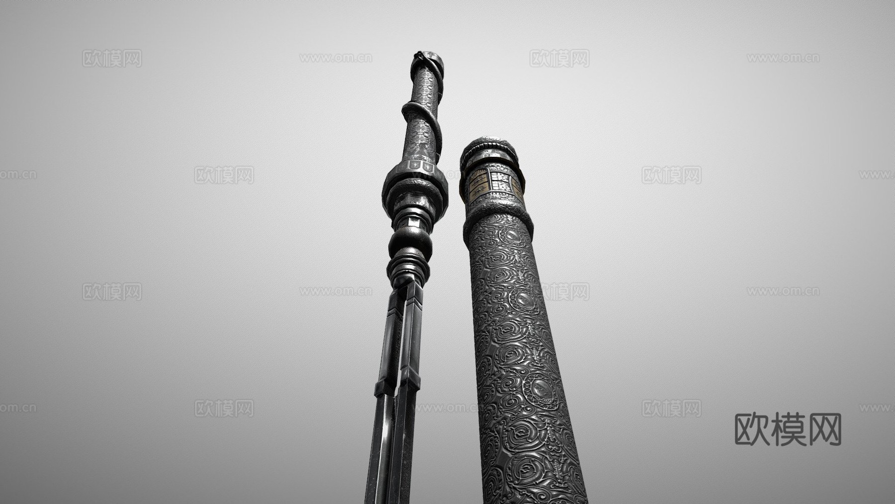 军刀翼3d模型下载（渲染图1）