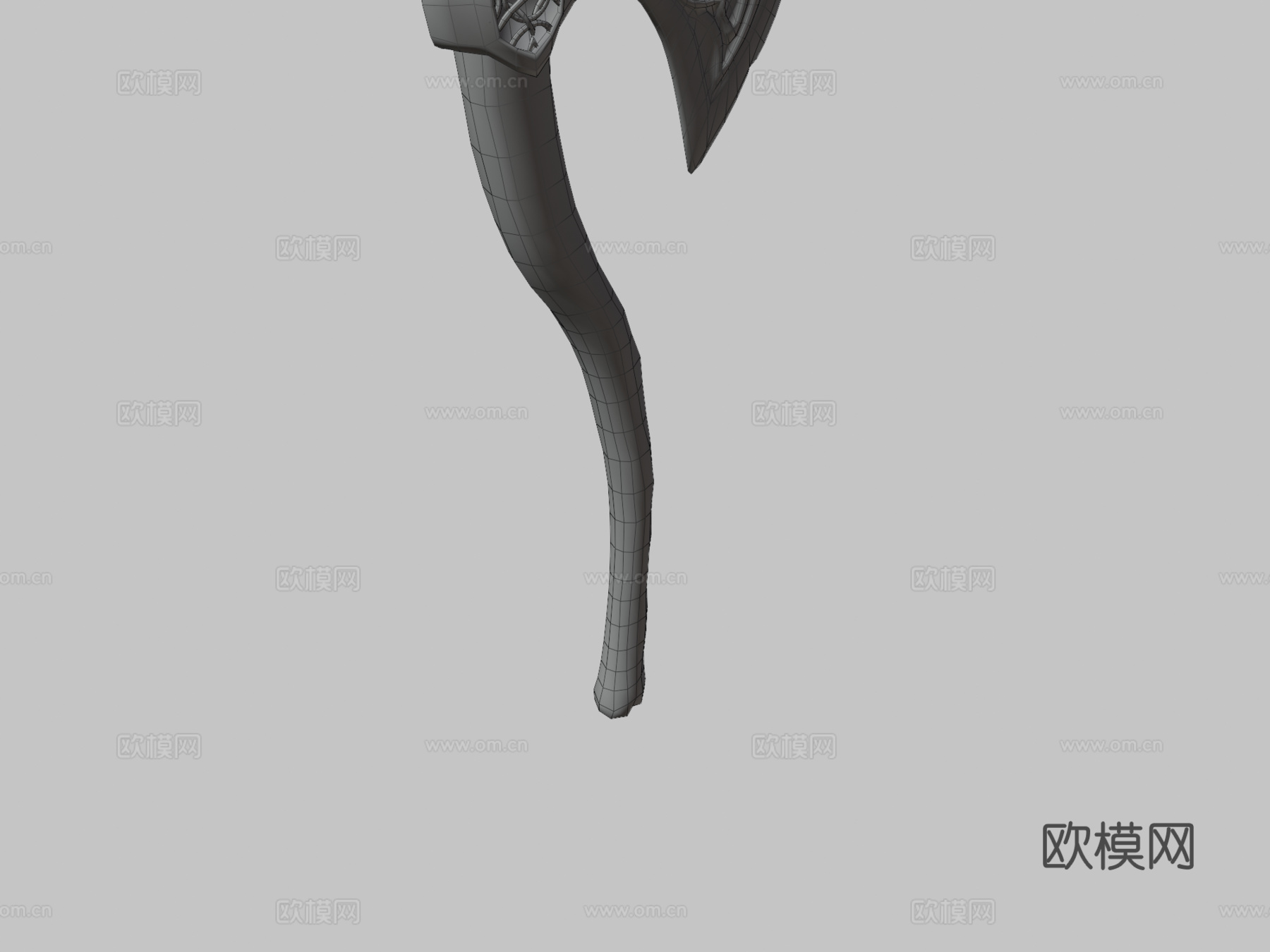 战斧3d模型下载（渲染图3）