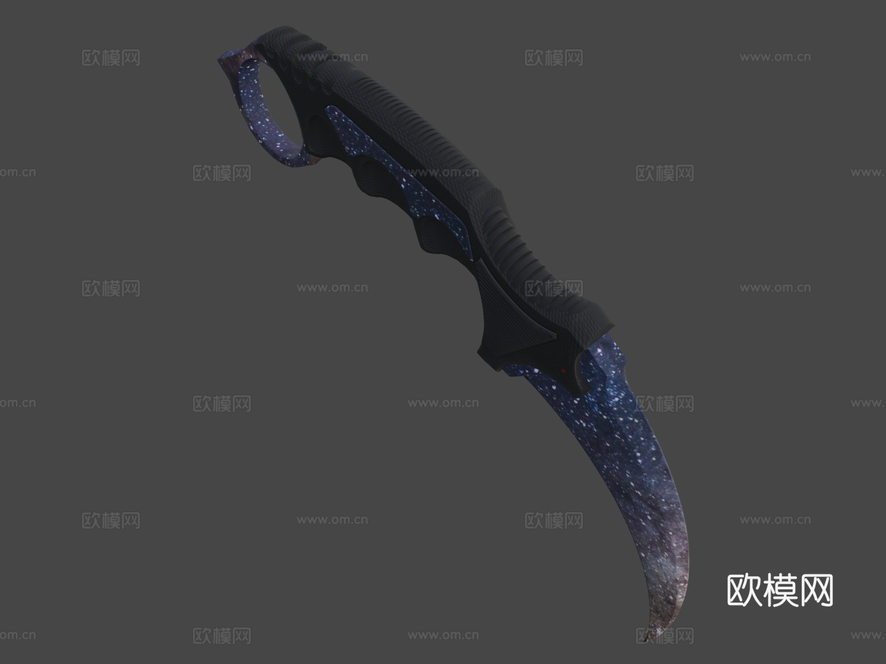 爪刀银河3d模型下载（渲染图6）