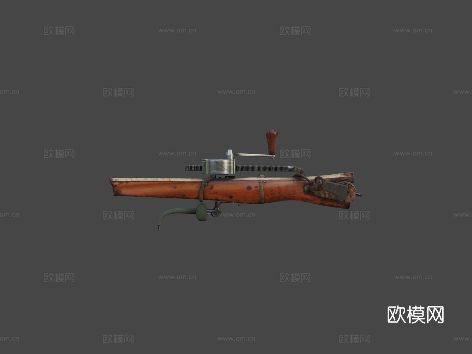 弩3d模型下载（渲染图6）