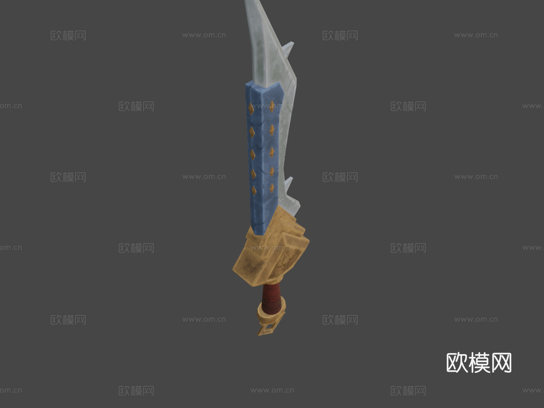 风格化剑3d模型下载（渲染图5）