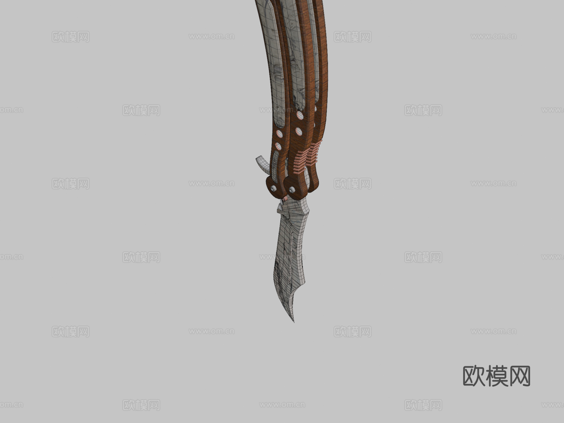 蝴蝶欲望3d模型下载（渲染图2）