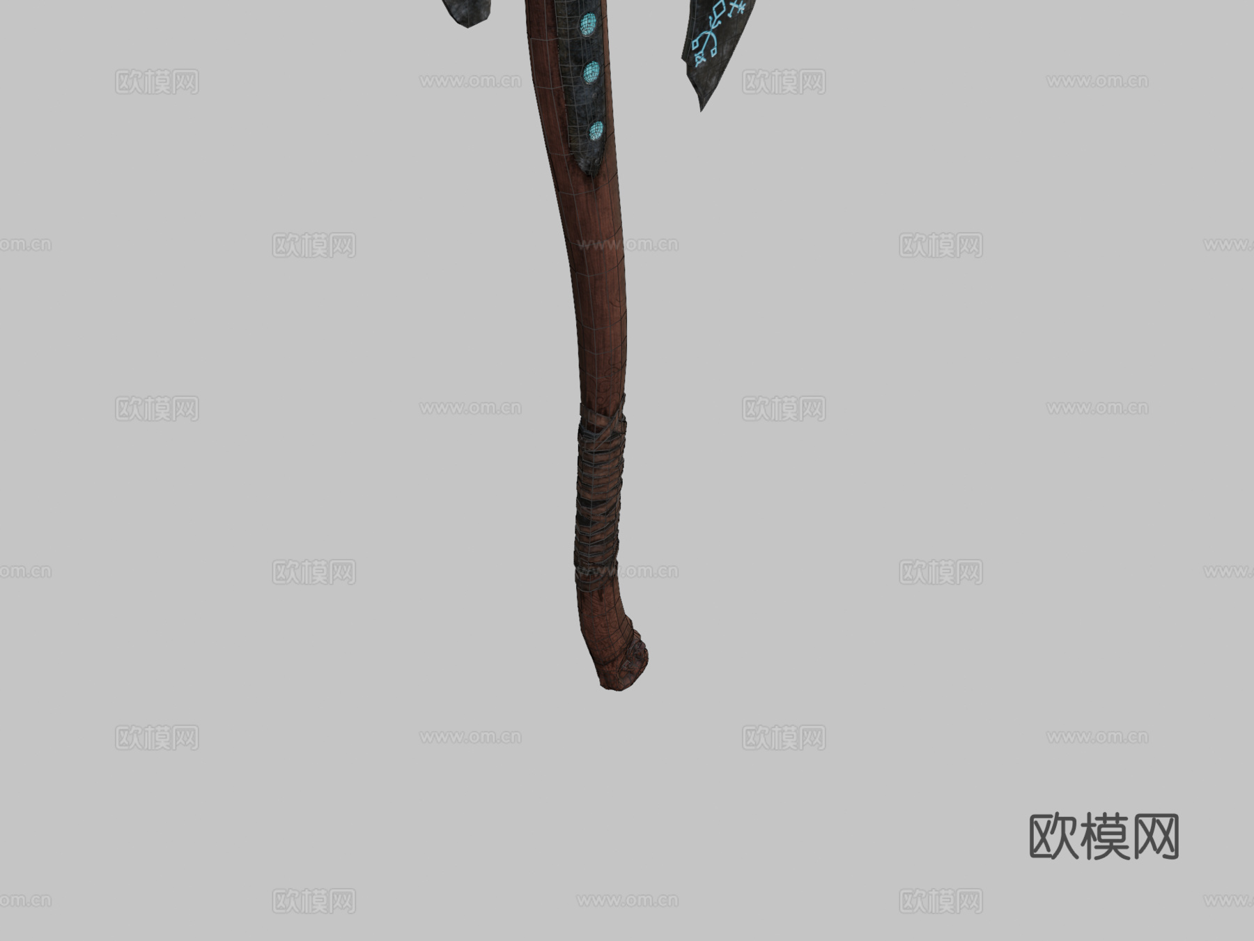 利维坦之斧战神3d模型下载（渲染图2）