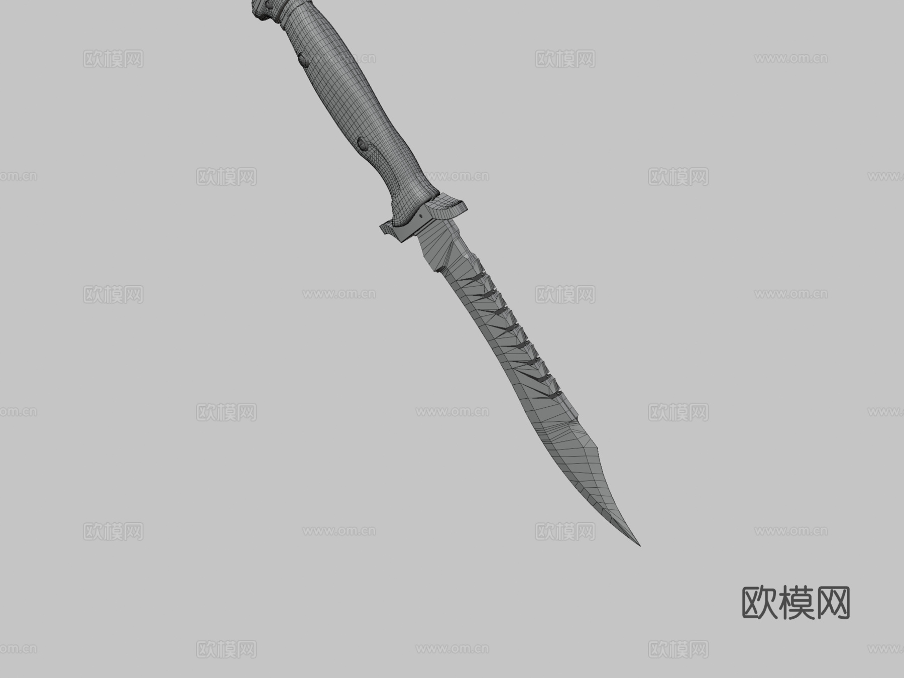 鲍伊锈蚀3d模型下载（渲染图3）