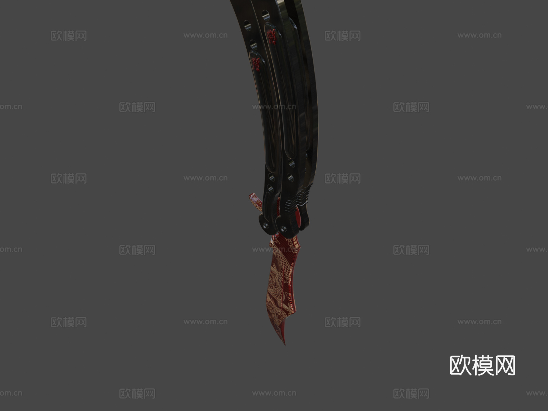 蝴蝶爱豆兔3d模型下载（渲染图6）