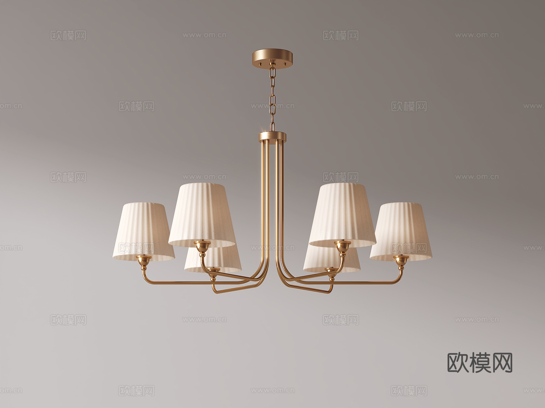 法式吊灯 餐厅吊灯 卧室吊灯3d模型