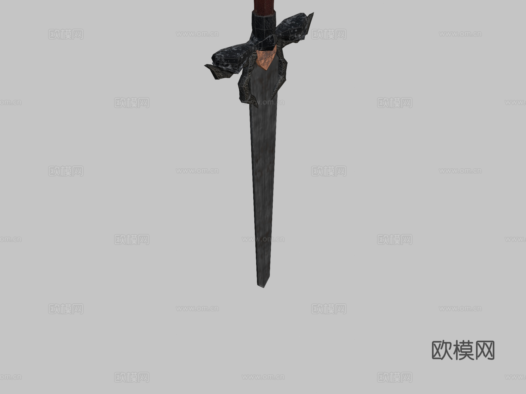 精制剑3d模型下载（渲染图2）