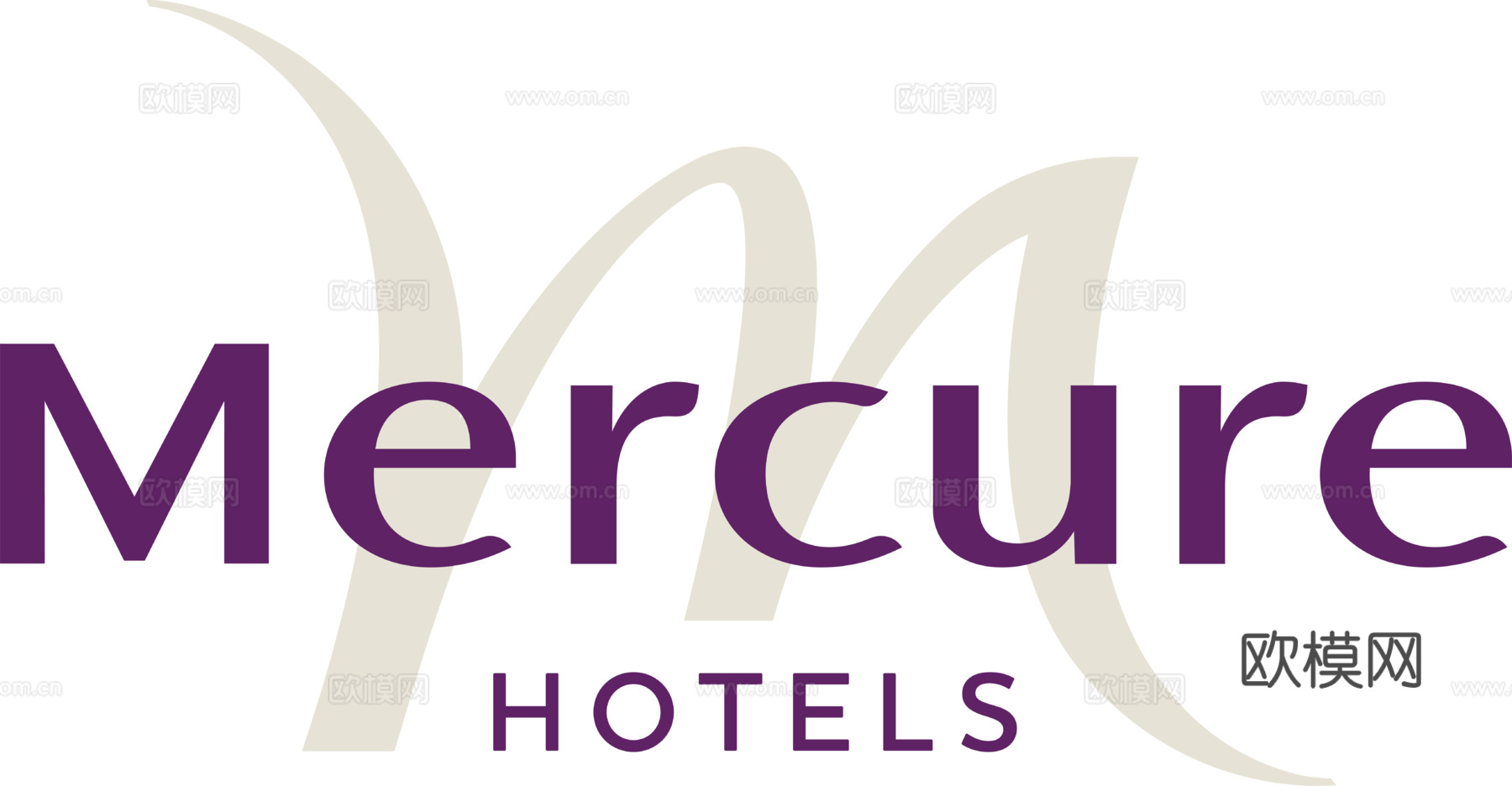 美居酒店，酒店旅馆logo