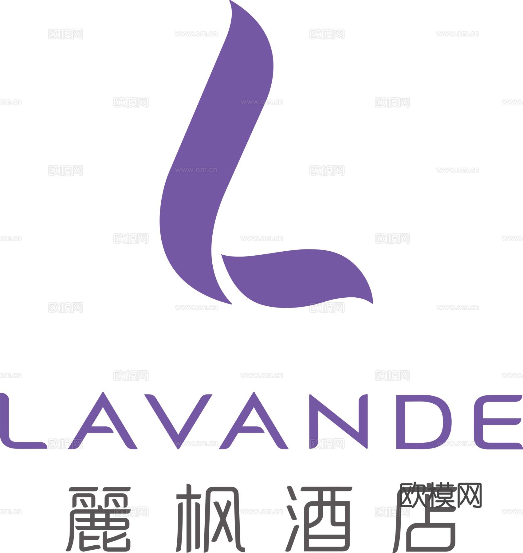 麗枫酒店，酒店旅馆logo