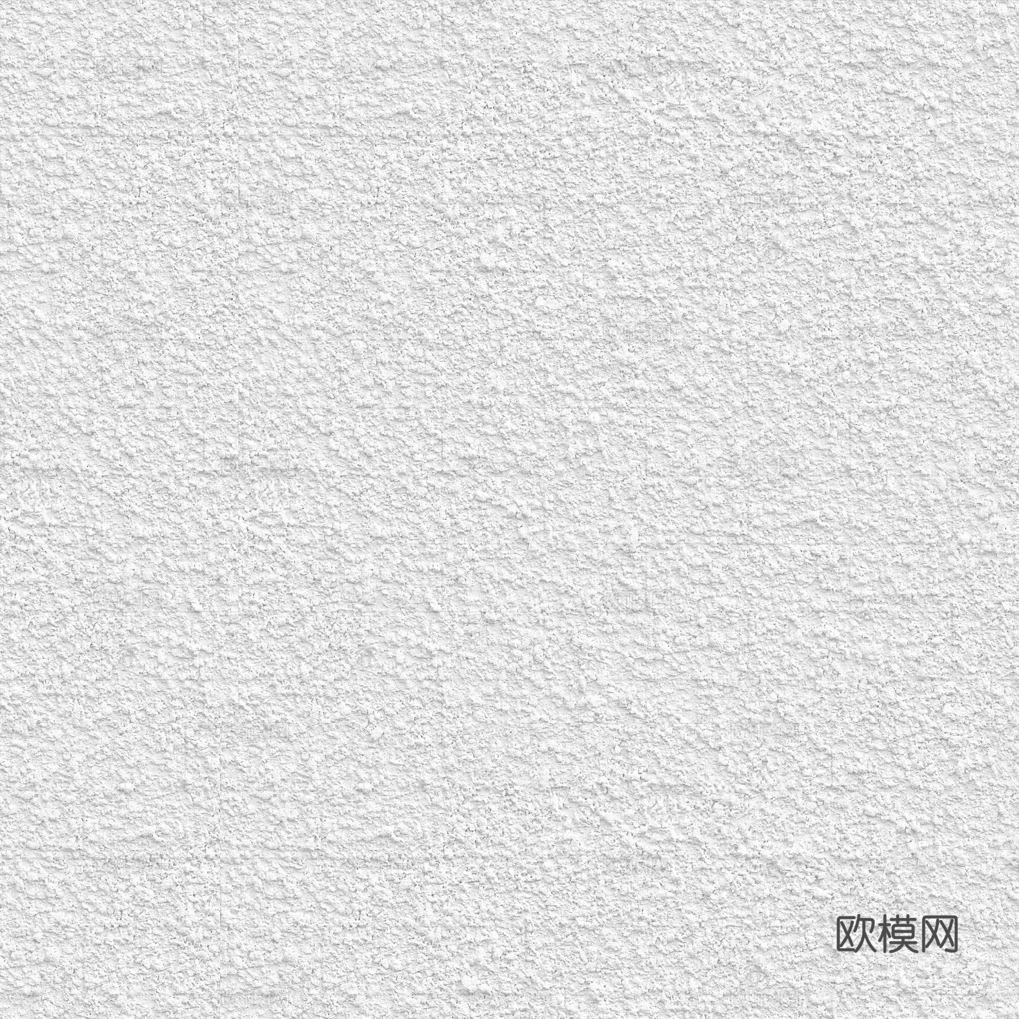 无缝白色外墙真石漆