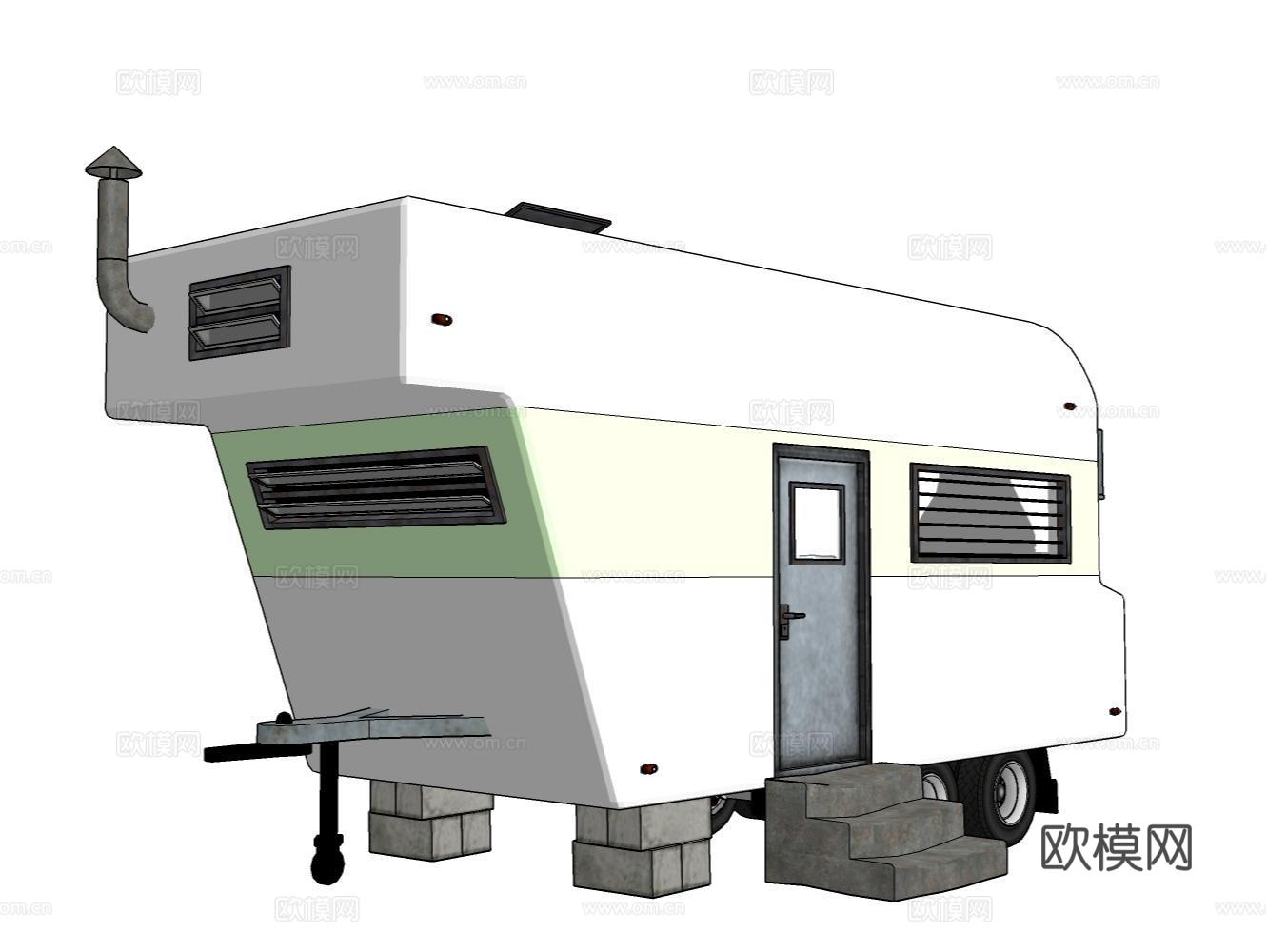 家具饰品灯具器材设备室外小品su模型