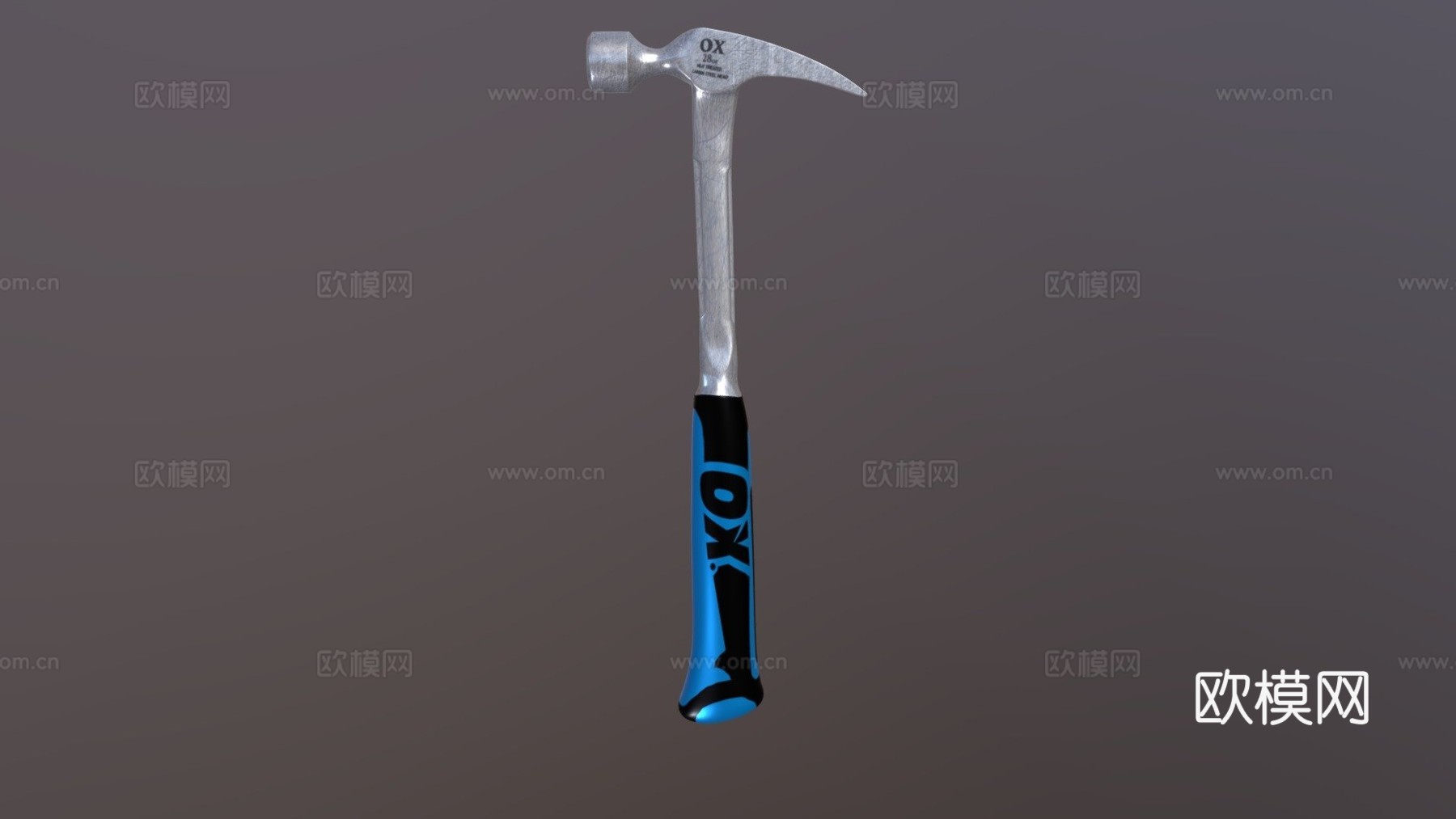羊角锤3d模型下载（渲染图1）