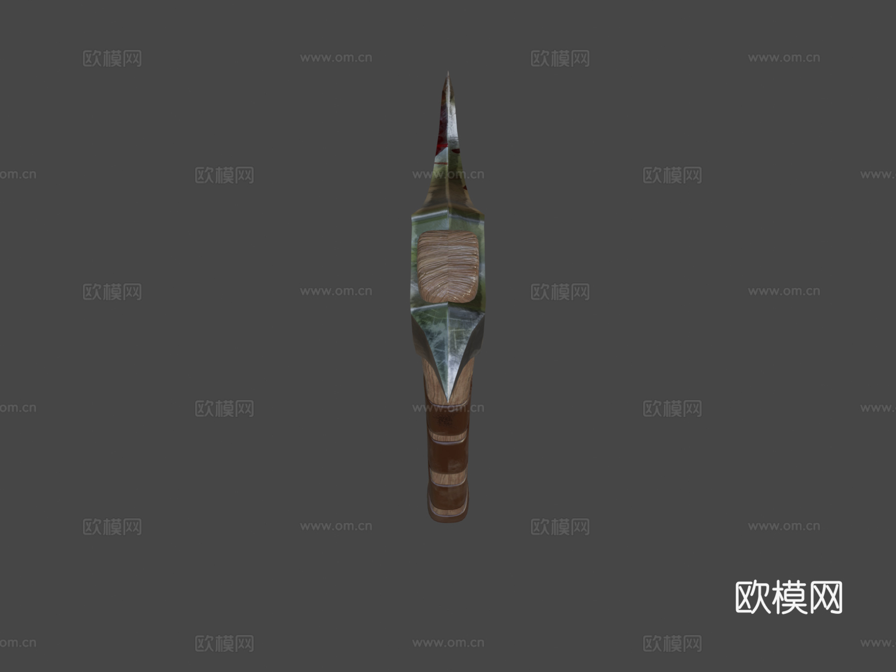 染血投斧3d模型下载（渲染图7）